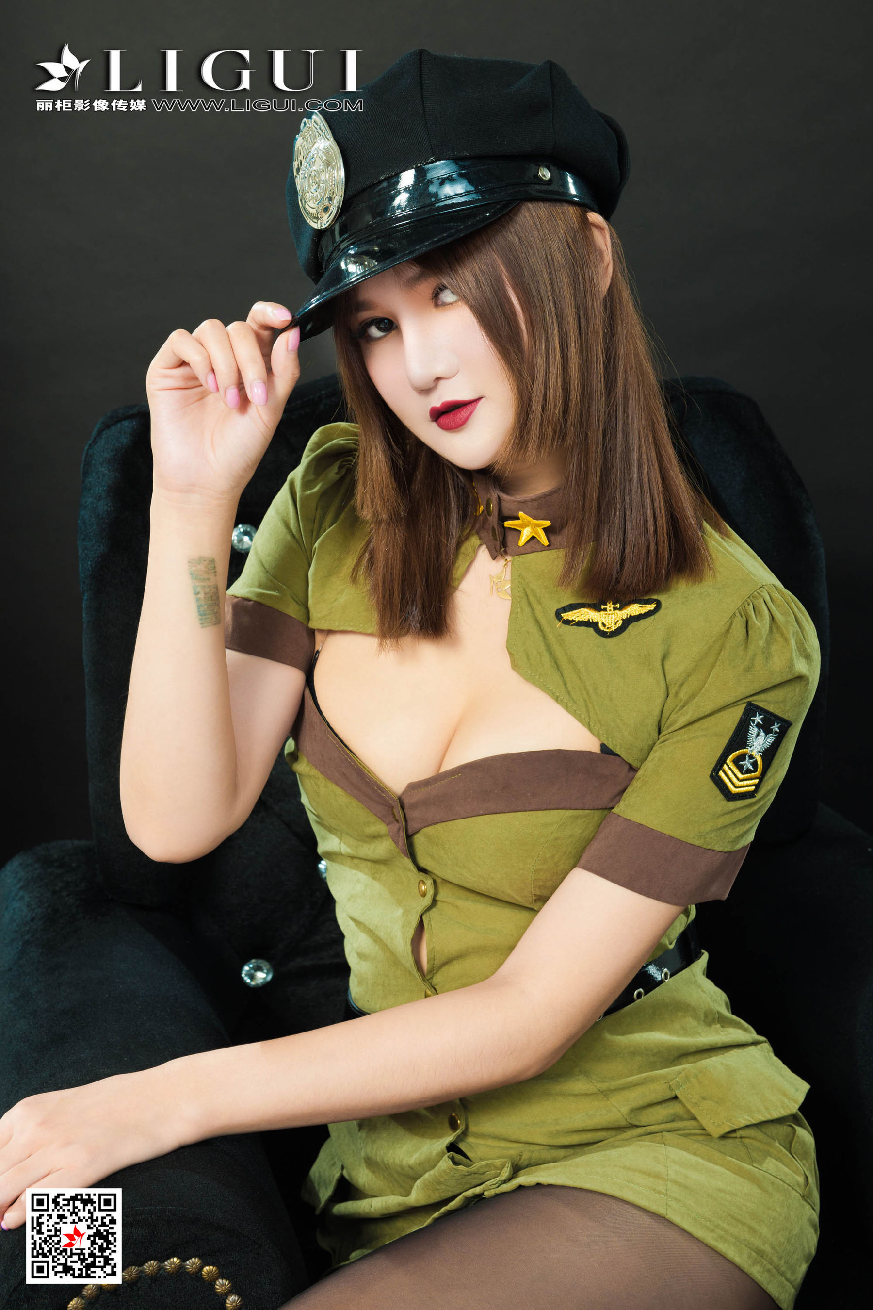 [丽柜Ligui] 网络丽人 Model 文芮