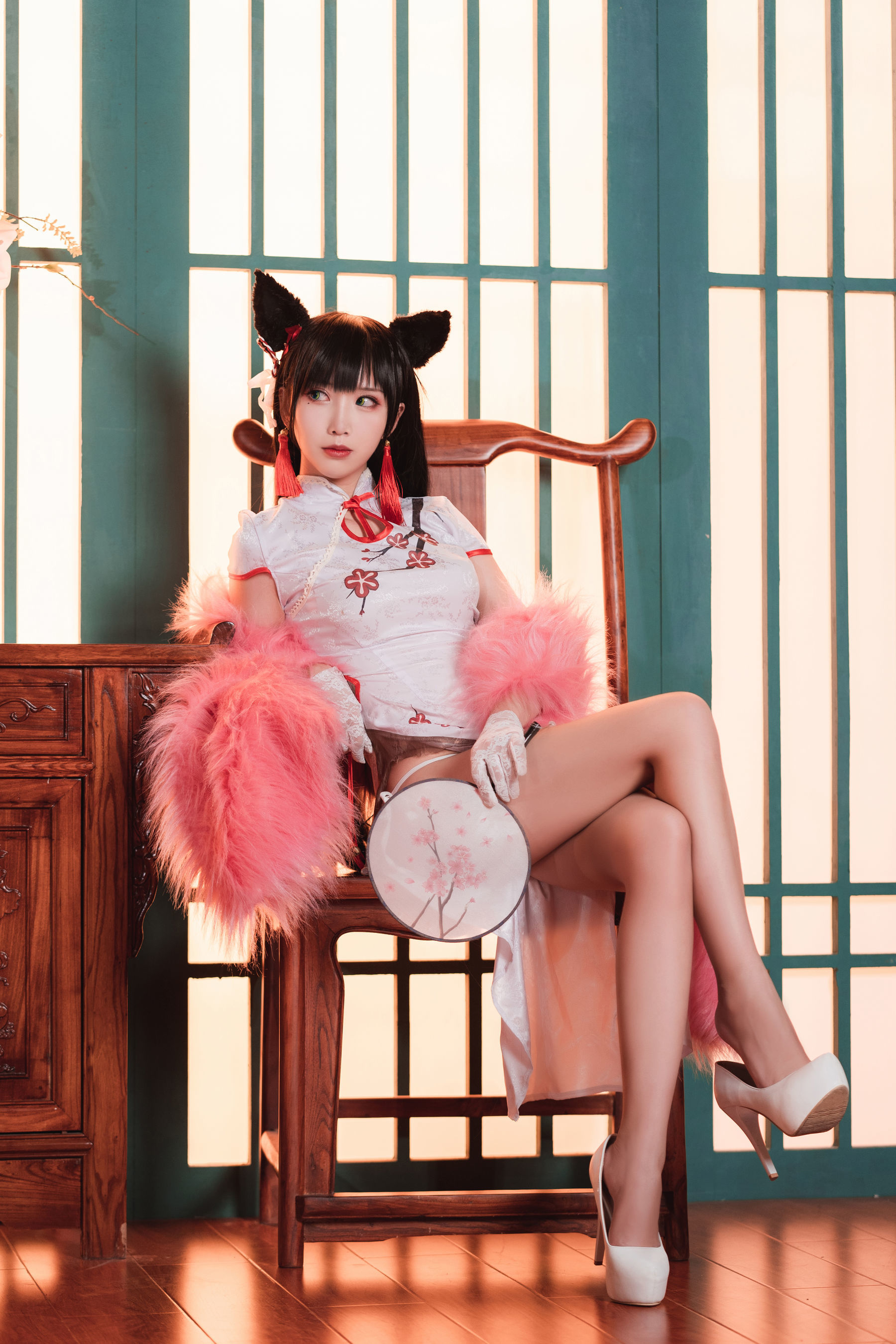 [网红COSER] 可爱人气Coser面饼仙儿 - 旗袍爱宕