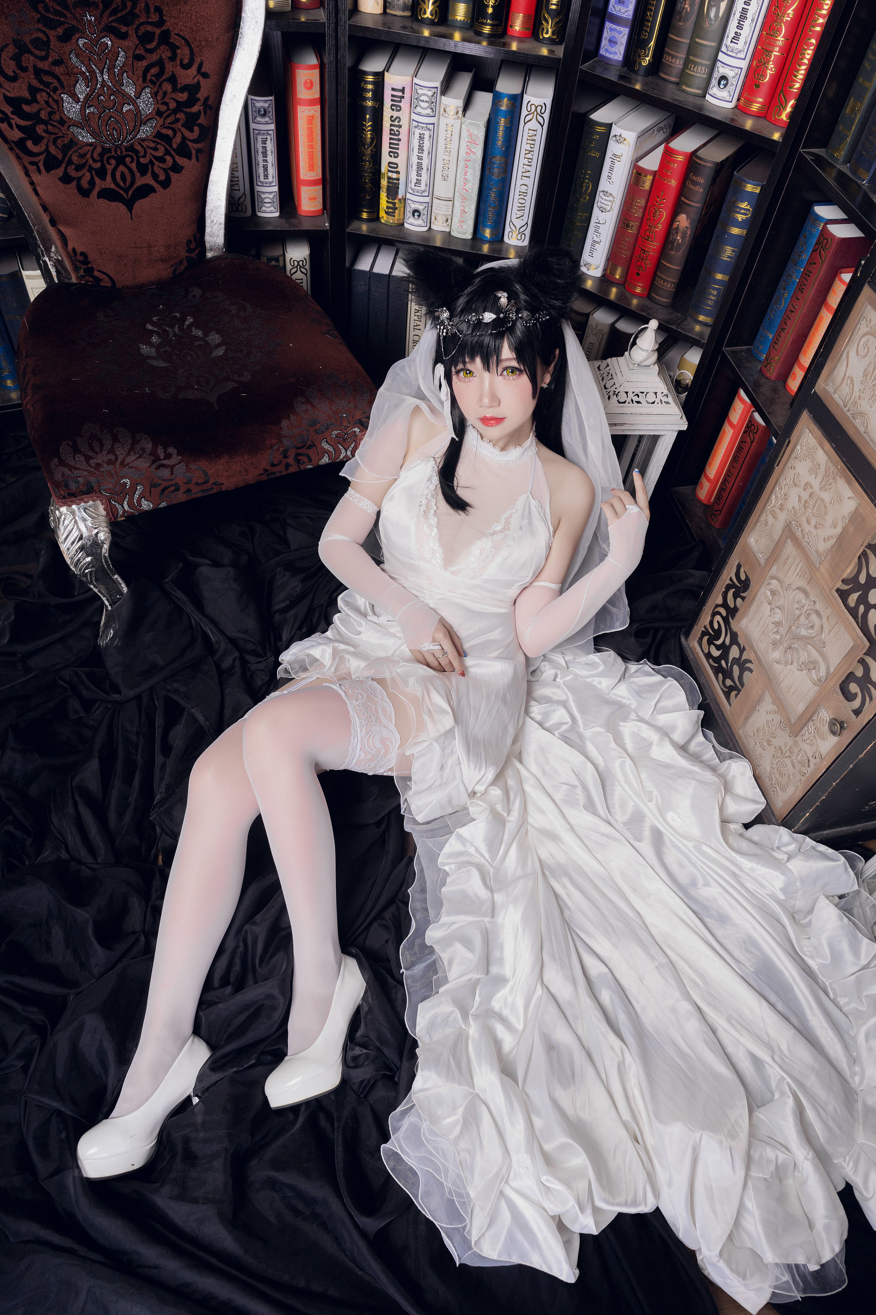 [网红COSER] 动漫博主雪晴Astra - 爱宕花嫁