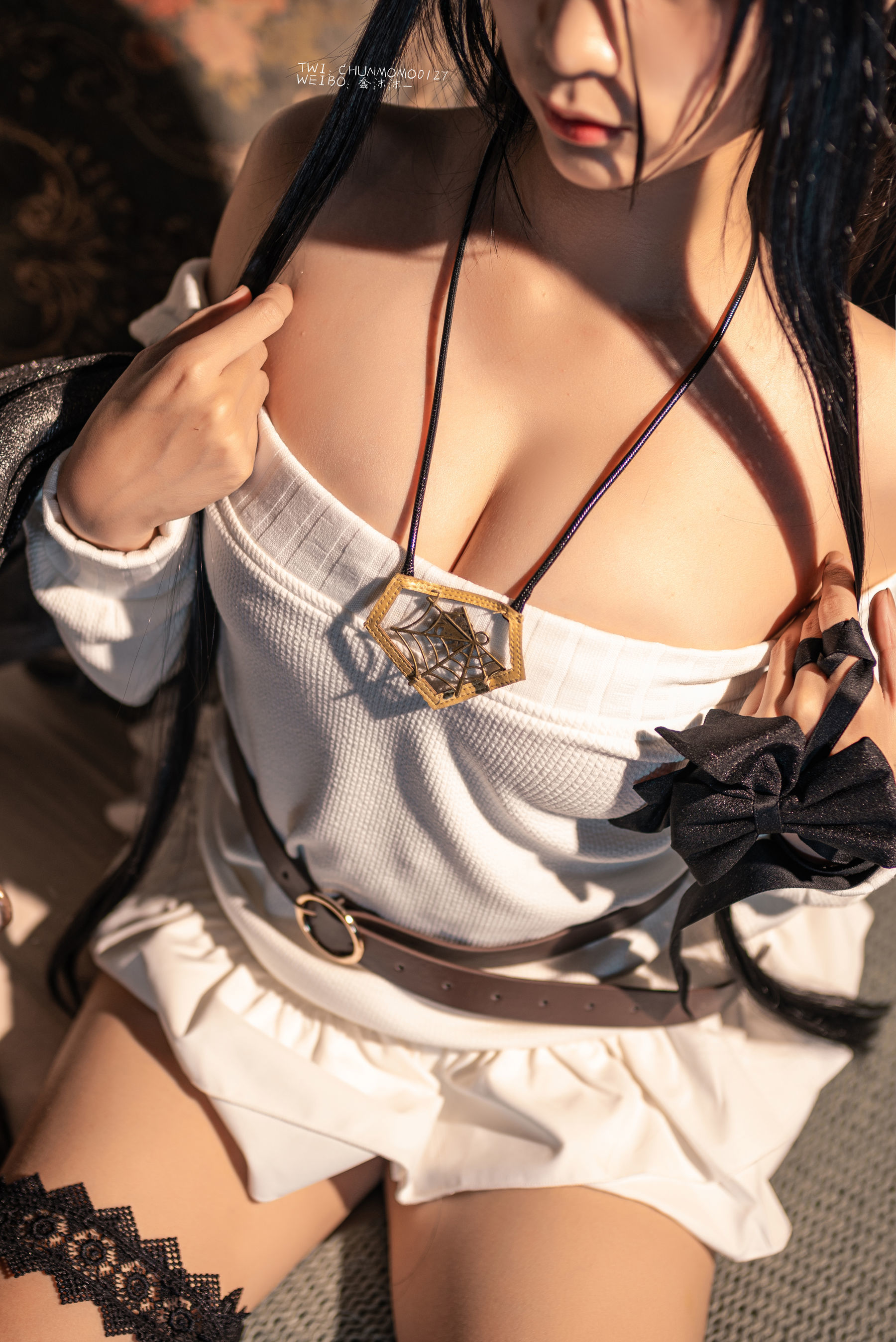 [网红COSER] 动漫博主蠢沫沫 - 雅儿贝德毛衣