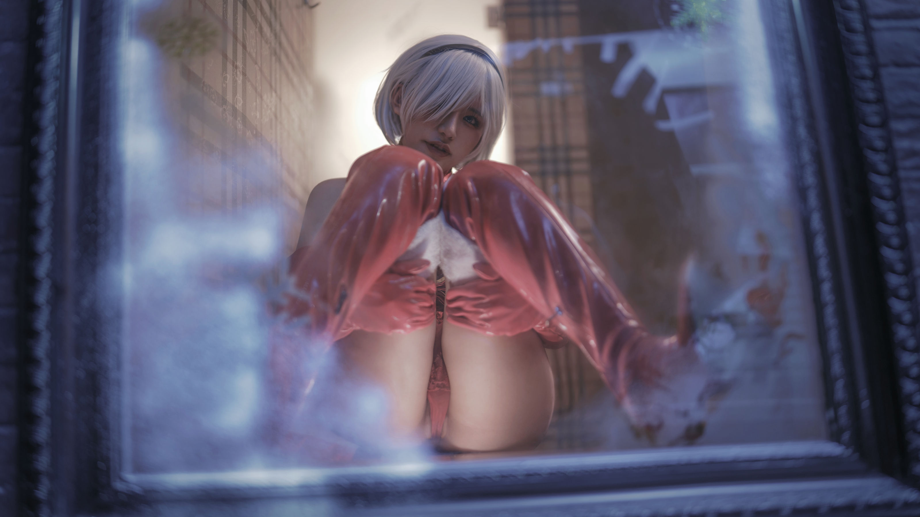 [Cosplay] 一笑芳香沁 - 2B圣诞