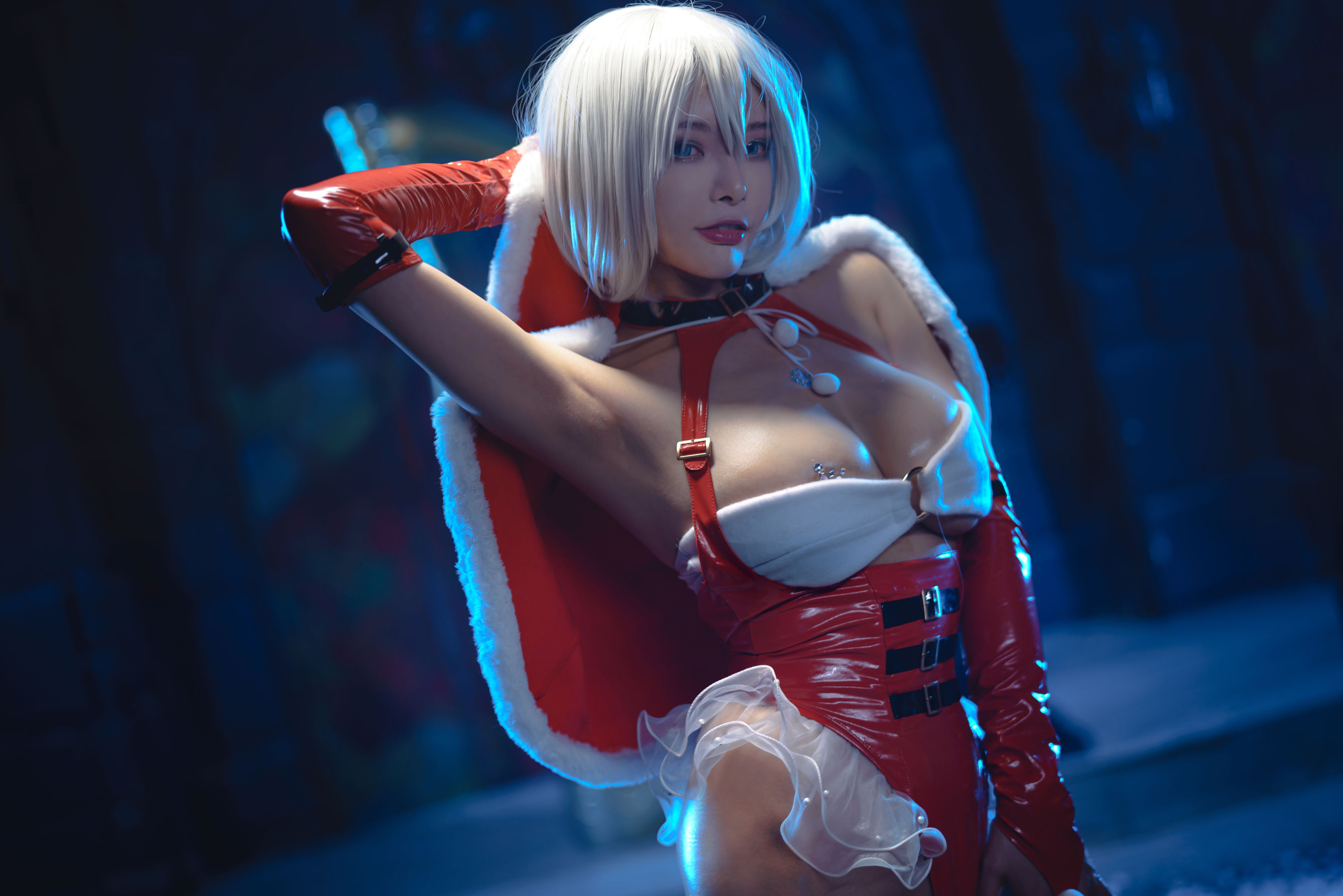 [Cosplay] 秋和柯基(夏小秋秋秋) - 暗黑圣诞童话