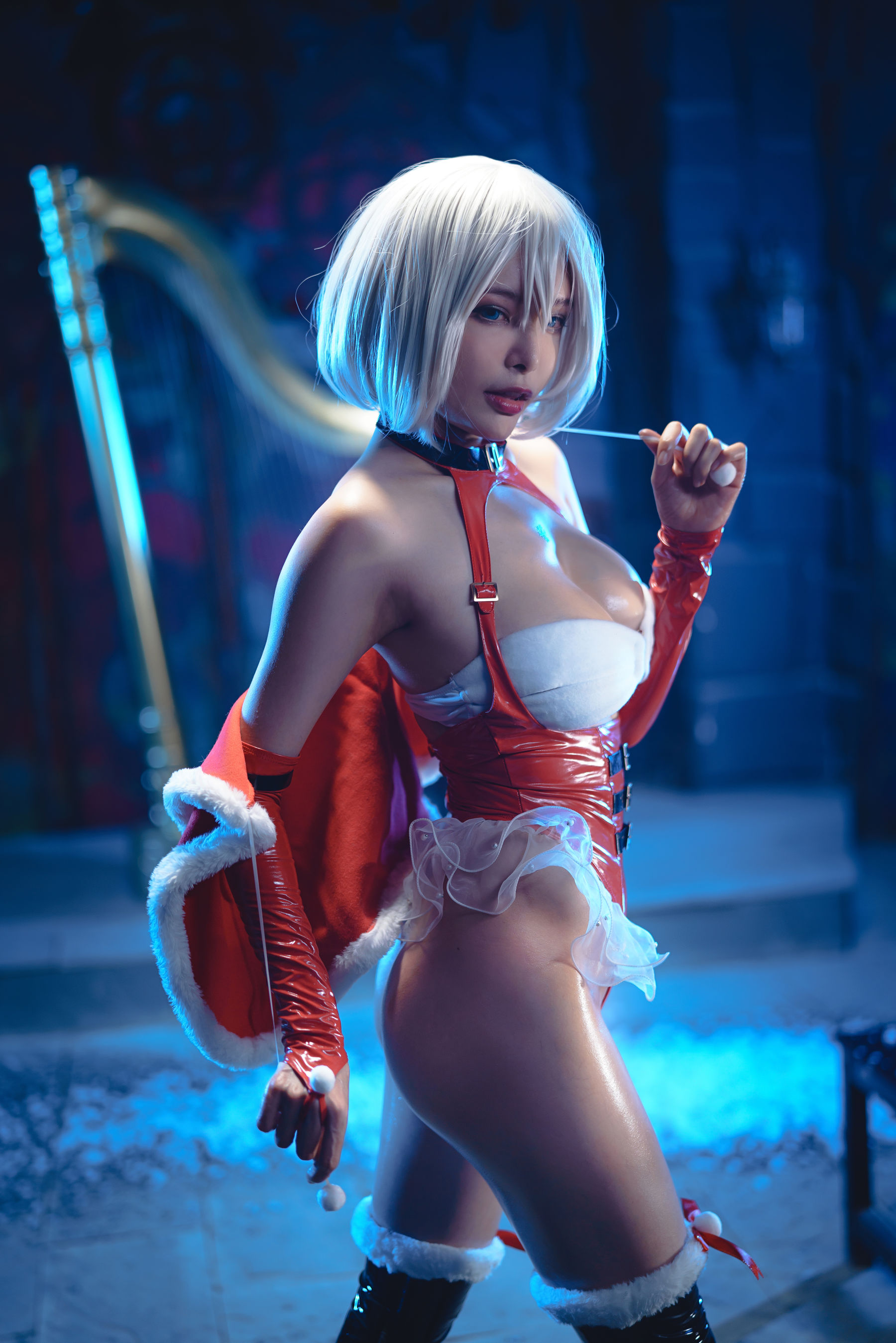 [Cosplay] 秋和柯基(夏小秋秋秋) - 暗黑圣诞童话