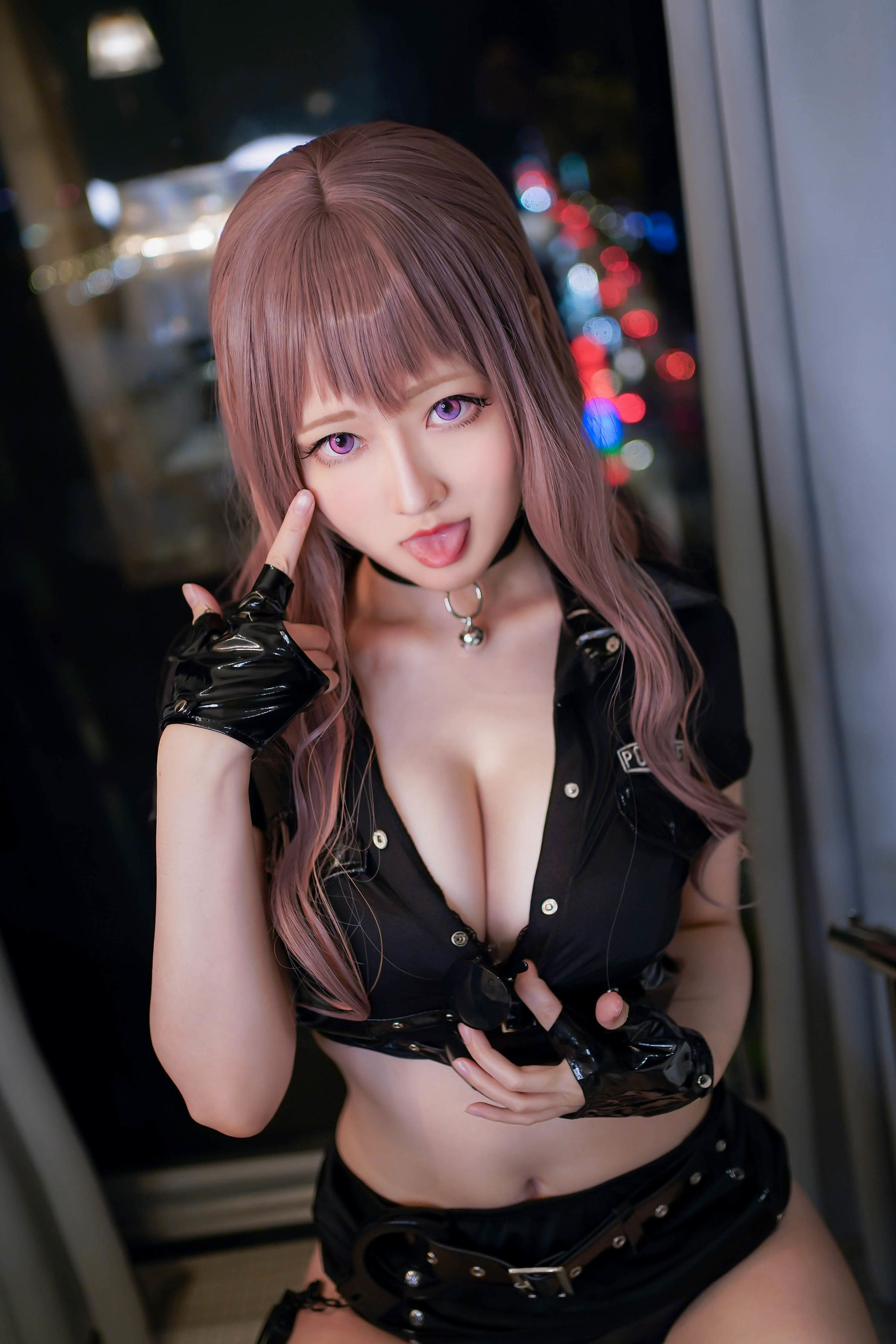 [Cosplay] COS妹子Arty亞緹 - 女警网袜