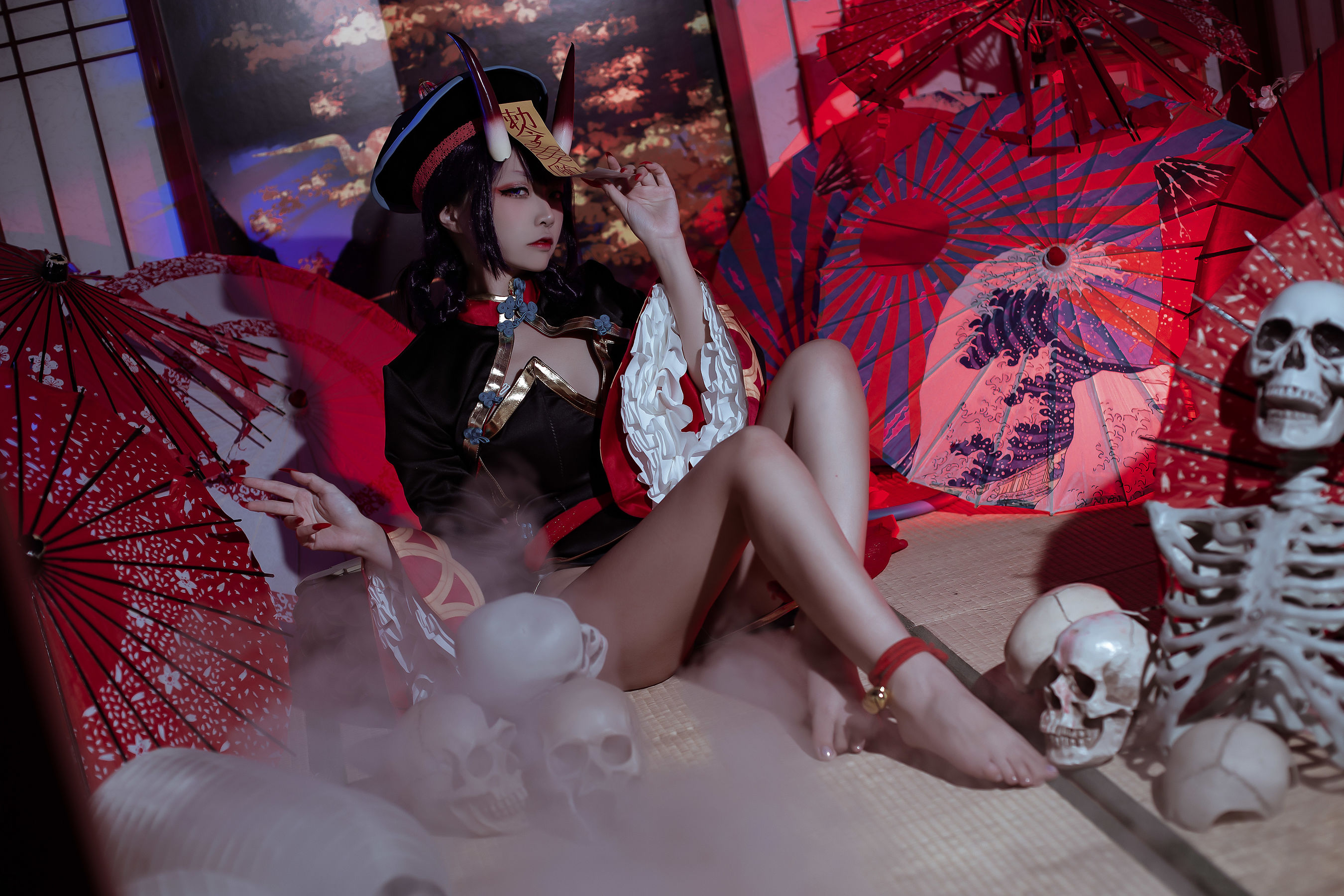 [Cosplay] 人气Coser二佐Nisa - fate酒吞僵尸童子
