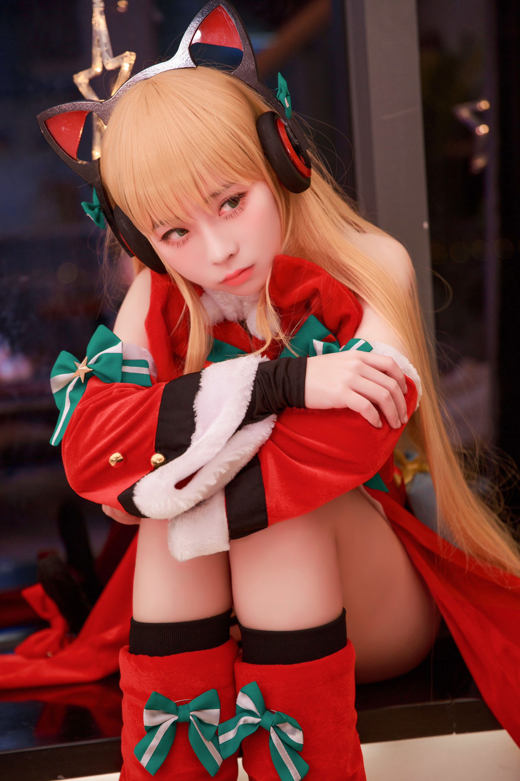 [Cosplay] 动漫博主G44不会受伤 - TMP圣诞