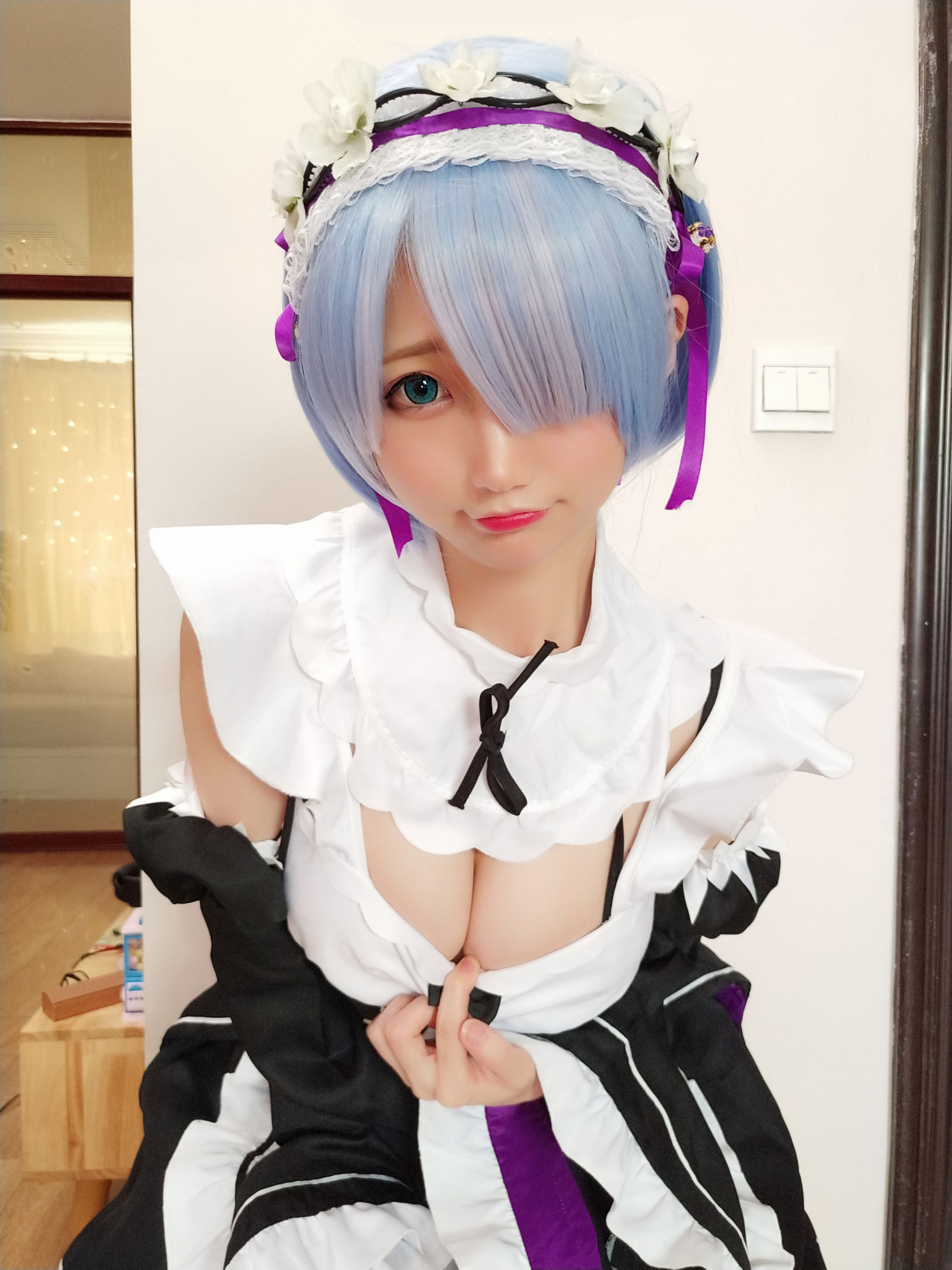[Cosplay] NAGISA魔物喵[fantia] - レム～～～