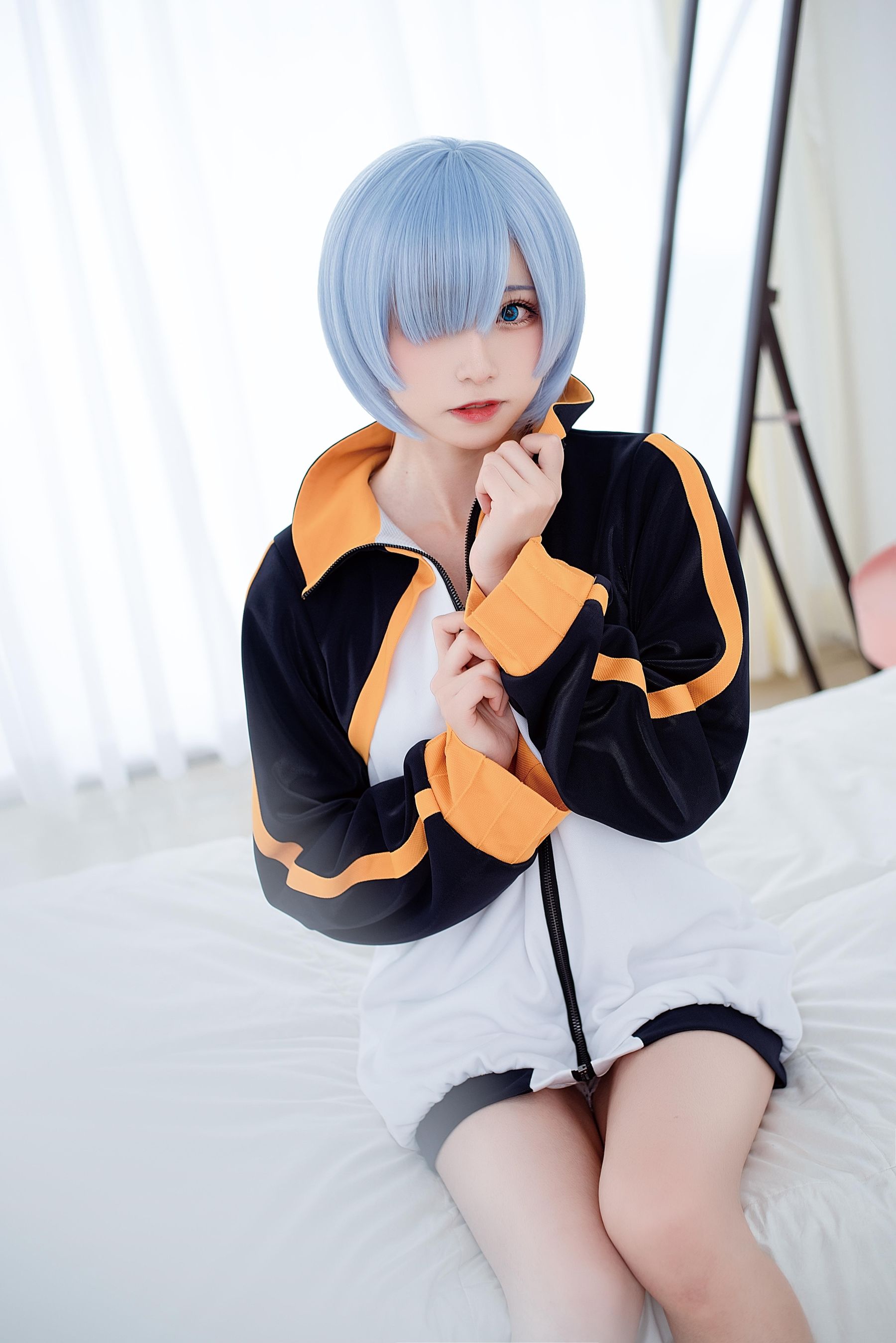 [Cosplay] 动漫博主Kitaro_绮太郎 - 蕾姆运动服