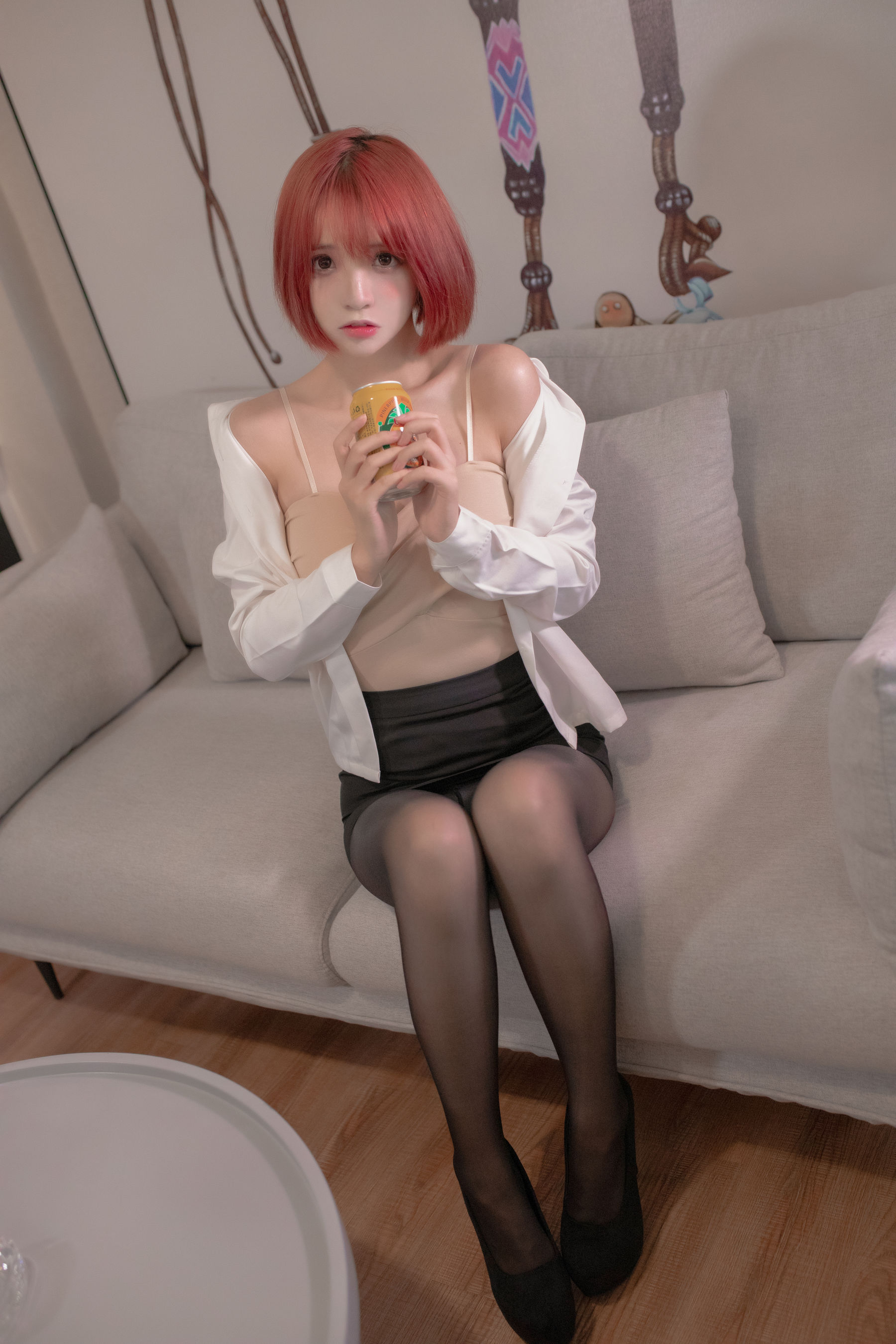 [Cosplay] 疯猫ss - OL真爱之黑丝OL