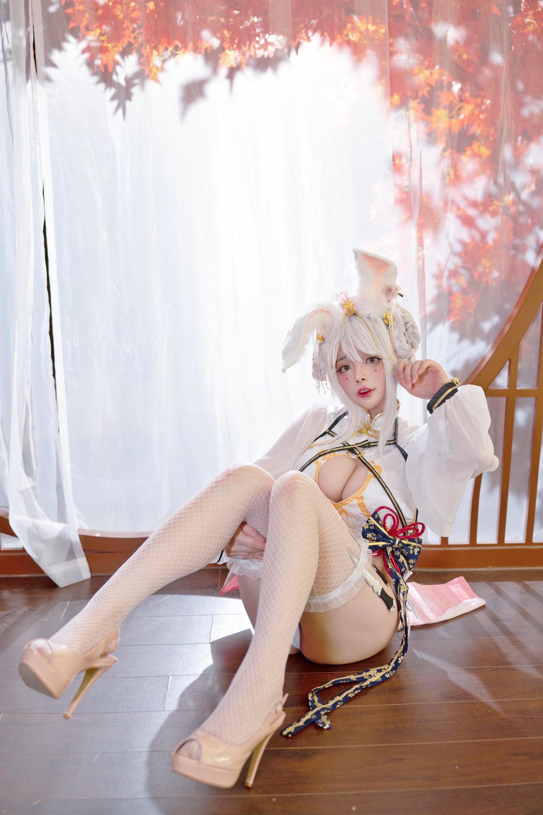 [Cosplay] NinJA阿寨寨 - 肉肉大白兔