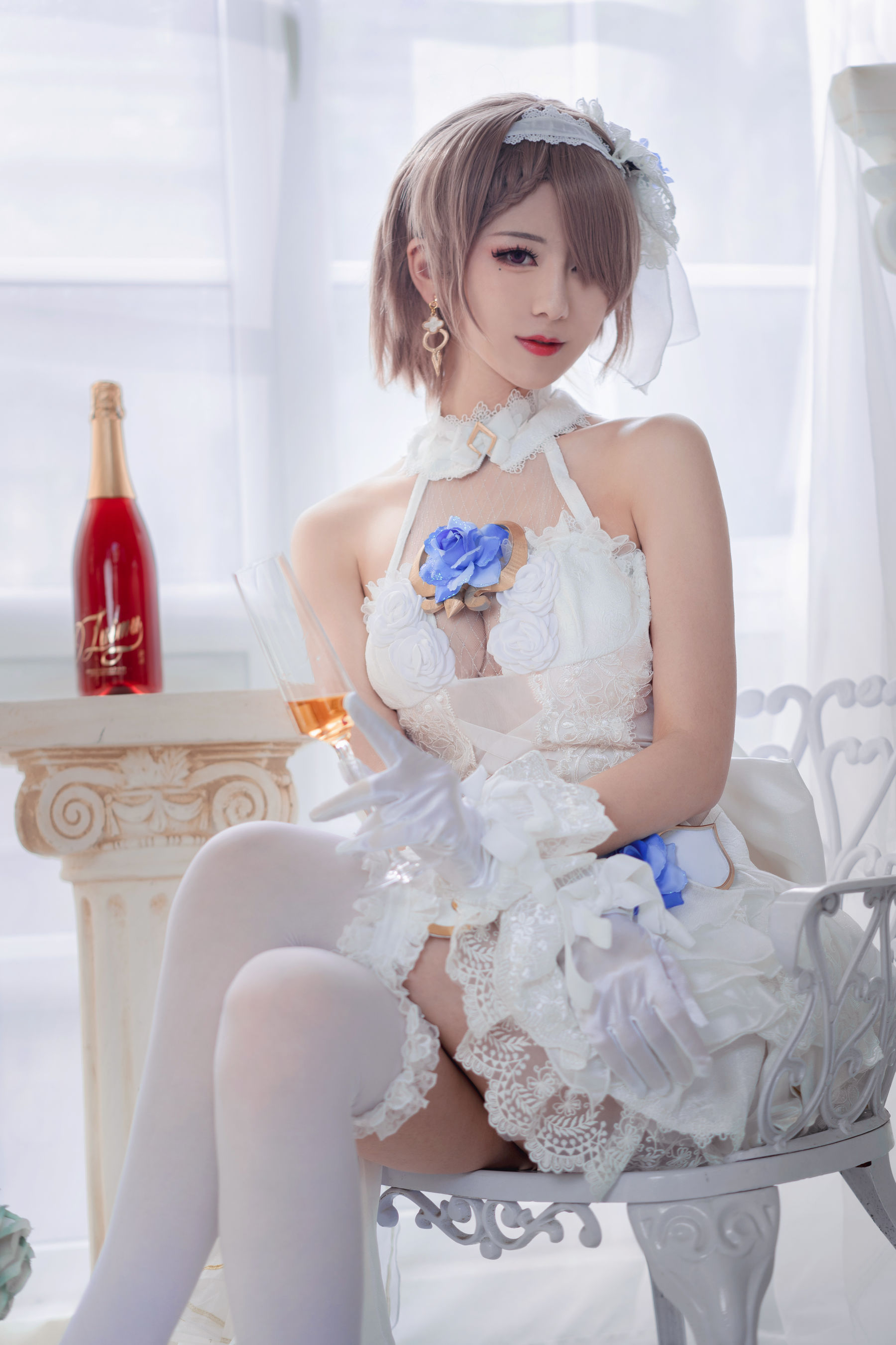 [COS福利] 小姐姐弥音音ww - 丽塔 花嫁