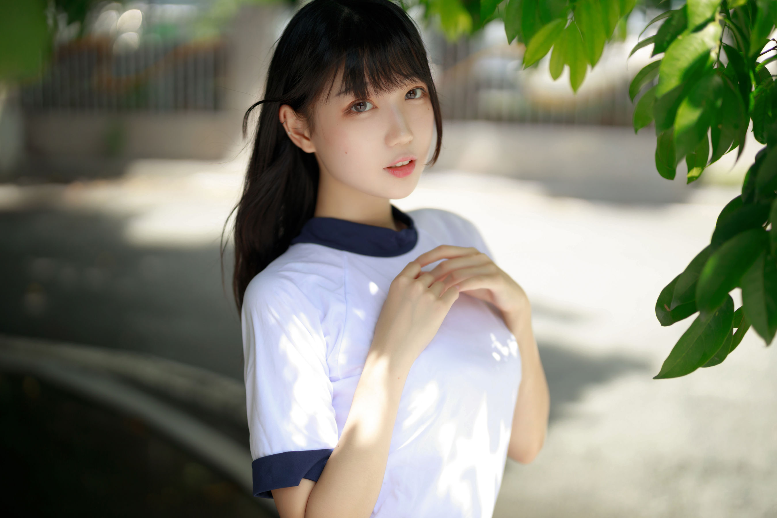 [COS福利] 周叽是可爱兔兔 - 体操服