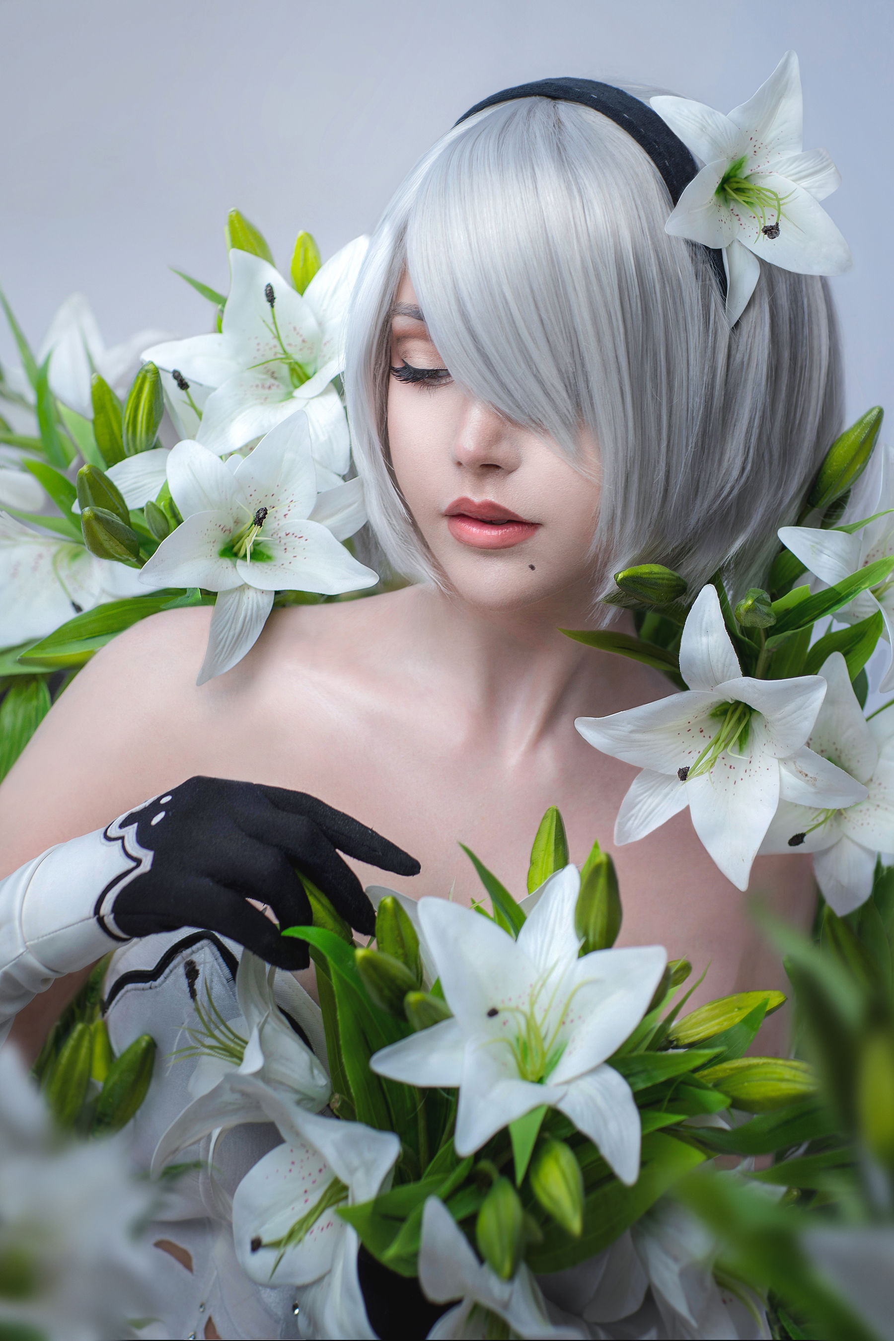[COS福利] 国外美女SayaTheFox - 2B Floral