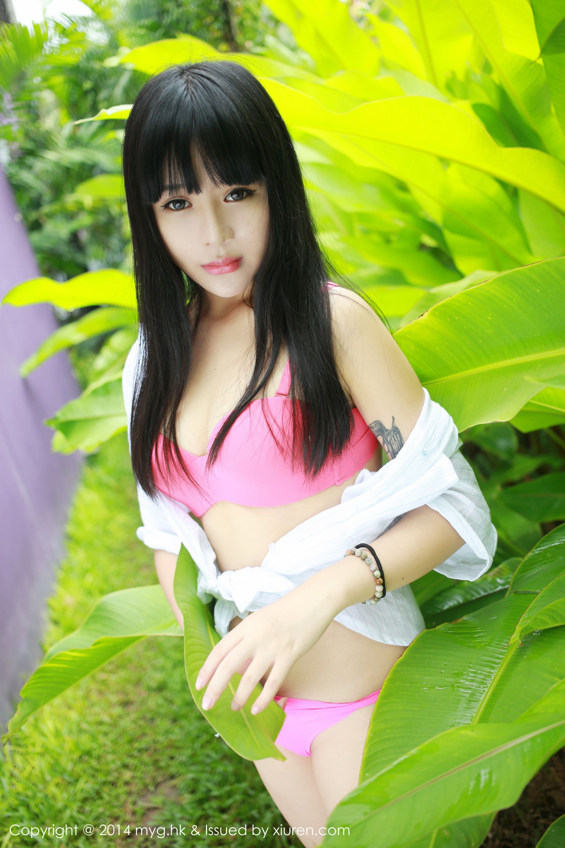 八宝icey《外拍内衣+湿身》 [美媛馆MyGirl] Vol.022 