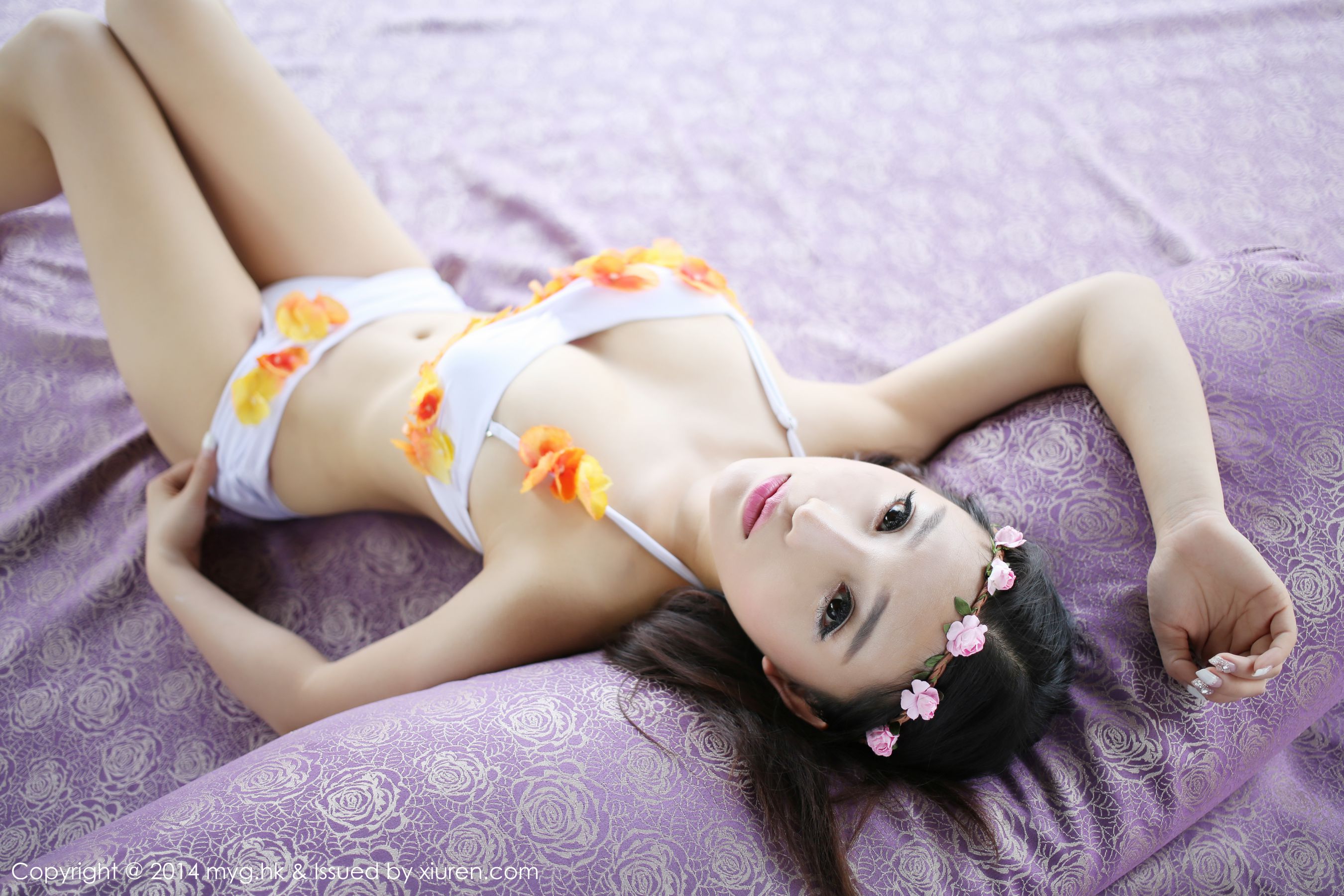 Anna徐子琦《三亚旅拍》清新外拍 [美媛馆MyGirl] Vol.044 