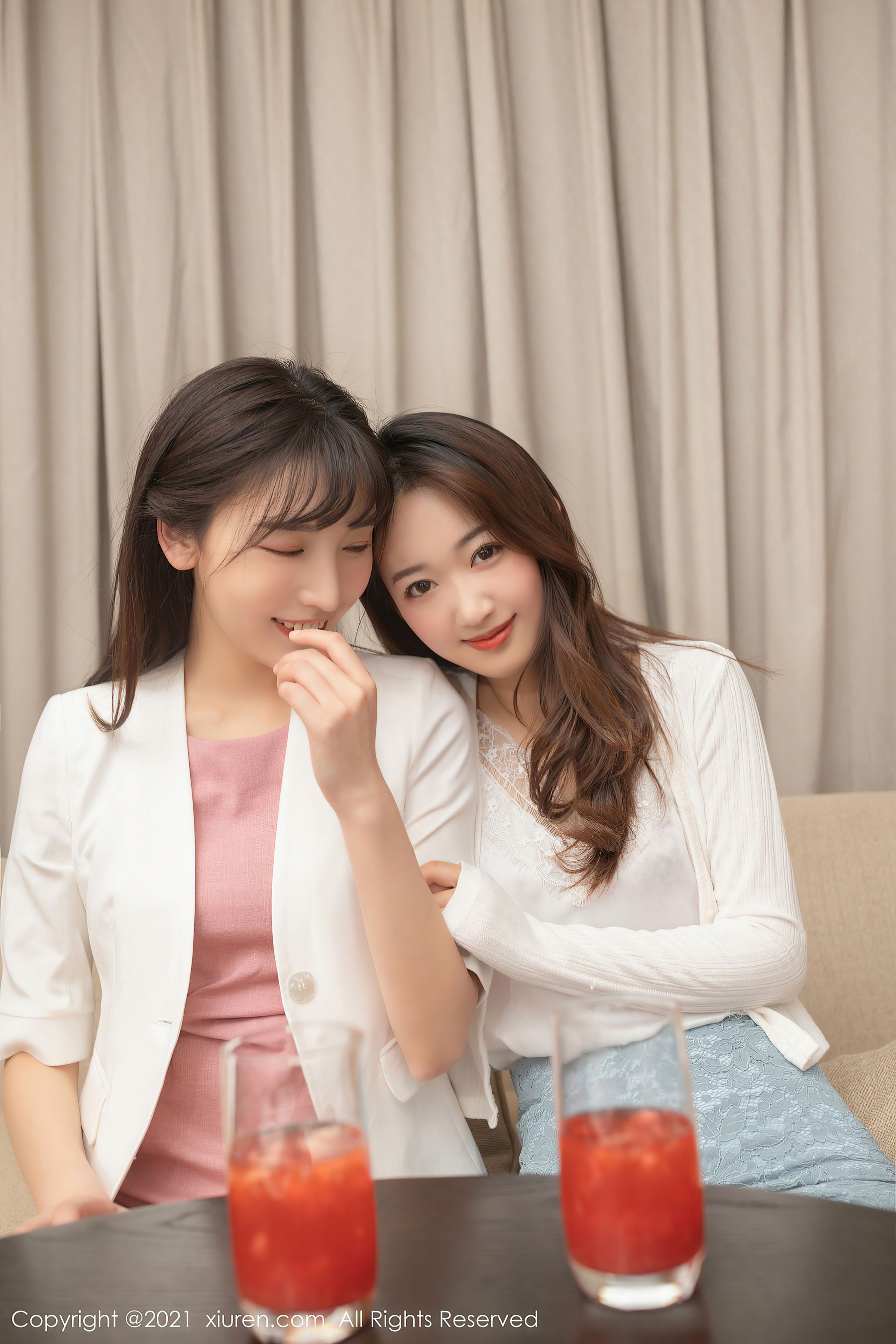 [秀人XIUREN] No.3115 唐安琪&@陆萱萱