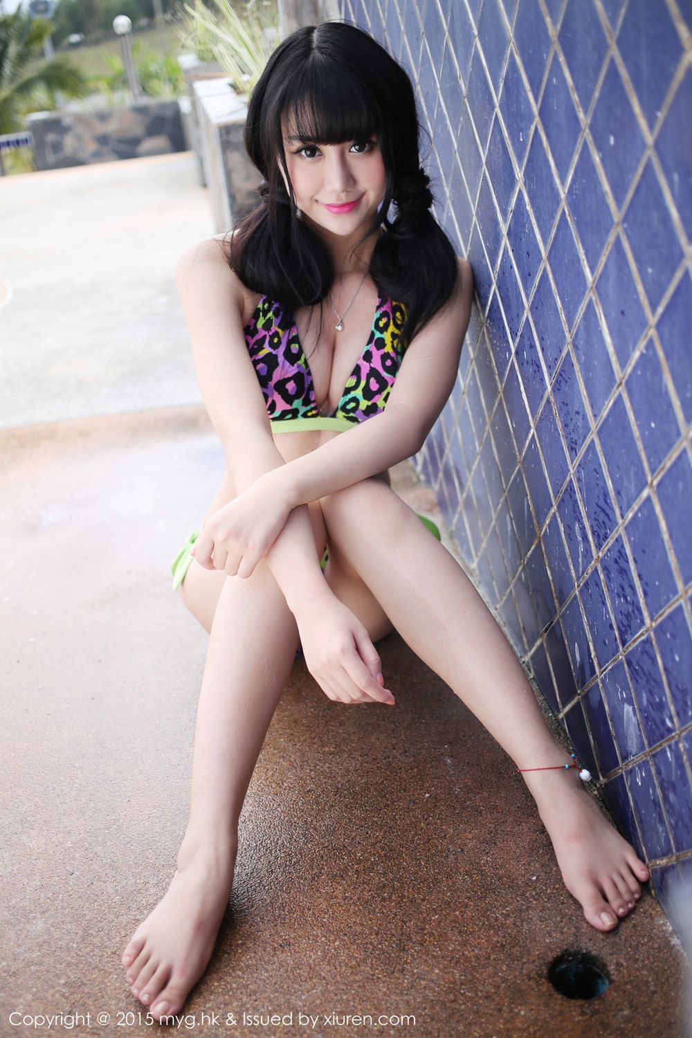 杨晓青儿《比基尼+校服外拍》 [美媛馆MyGirl] Vol.096 