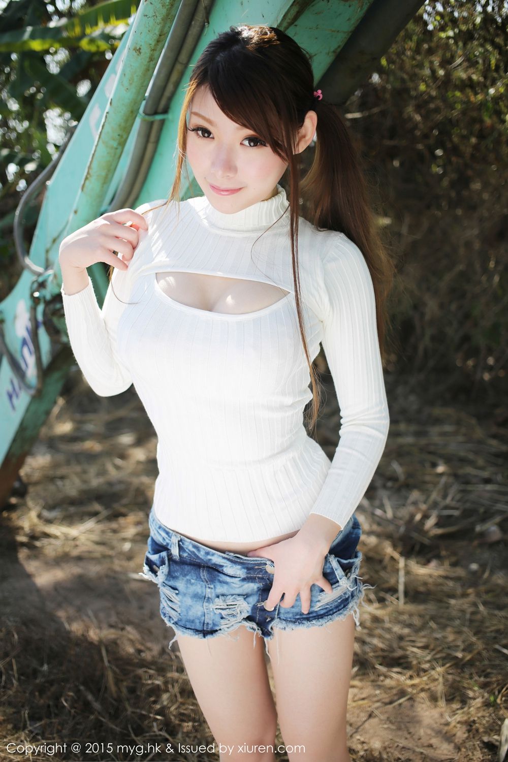 MARA醬《泰国旅拍Pai县》热裤妹子+蕾丝泳装 [美媛馆MyGirl] Vol.097 