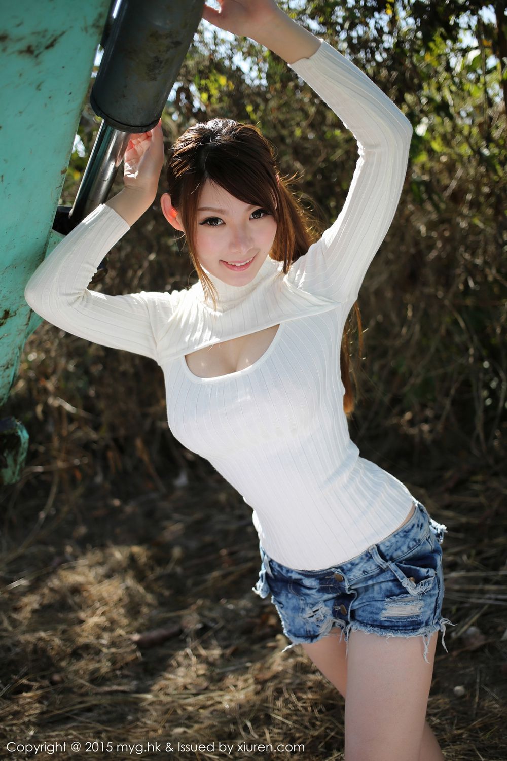 MARA醬《泰国旅拍Pai县》热裤妹子+蕾丝泳装 [美媛馆MyGirl] Vol.097 