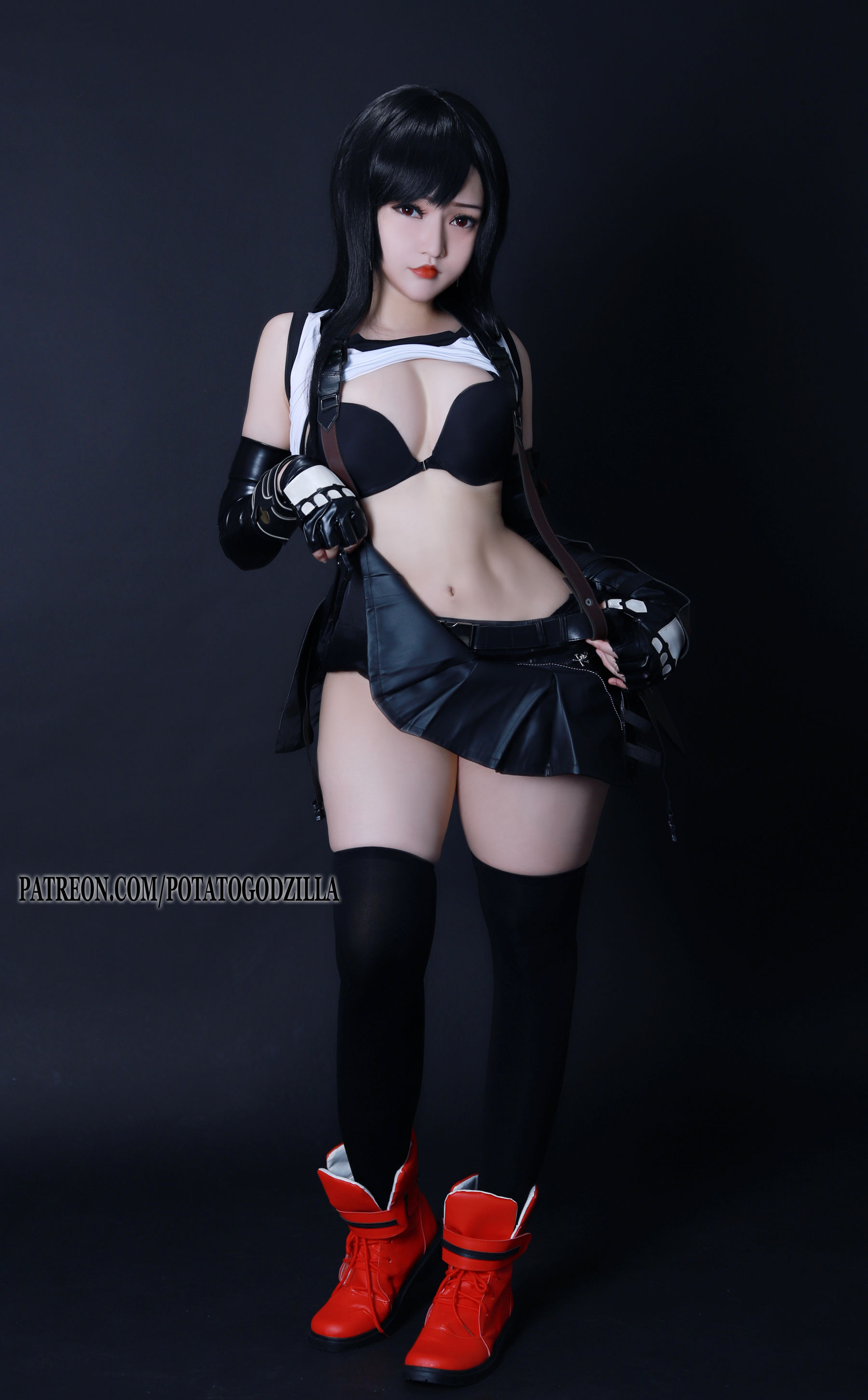 [COS福利] Coser小姐姐Potato Godzilla - Tifa