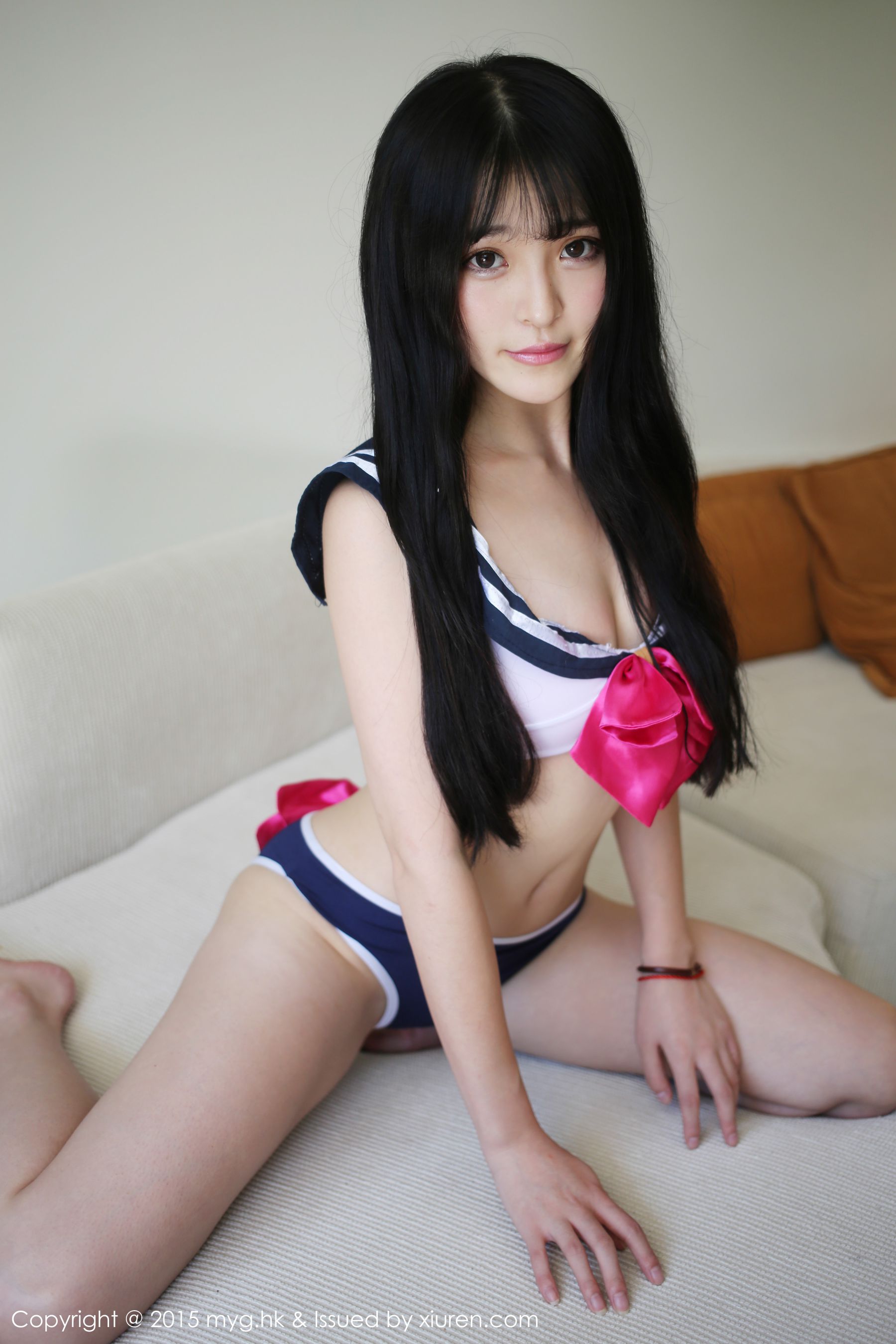 伊小七MoMo《三亚旅拍》室内+室外系列~ [美媛馆MyGirl] Vol.174 