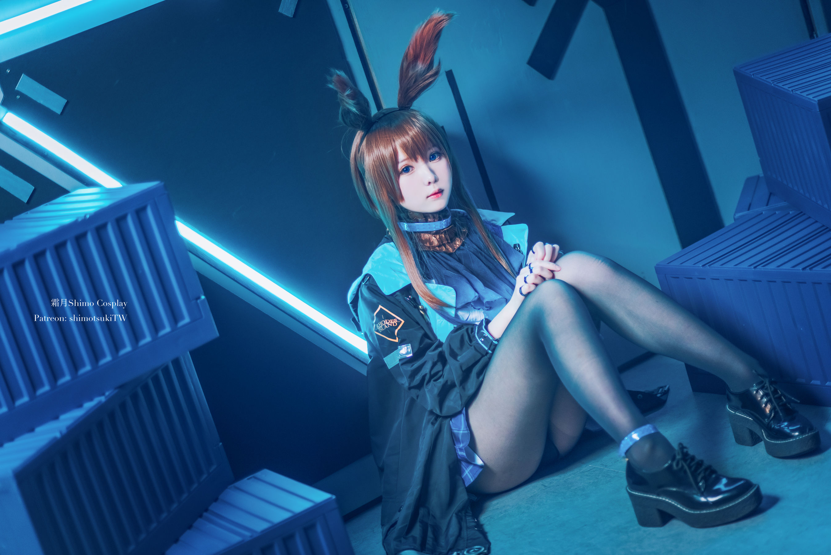 [网红COSER写真] 微博妹纸霜月shimo - 明日方舟 阿米娅