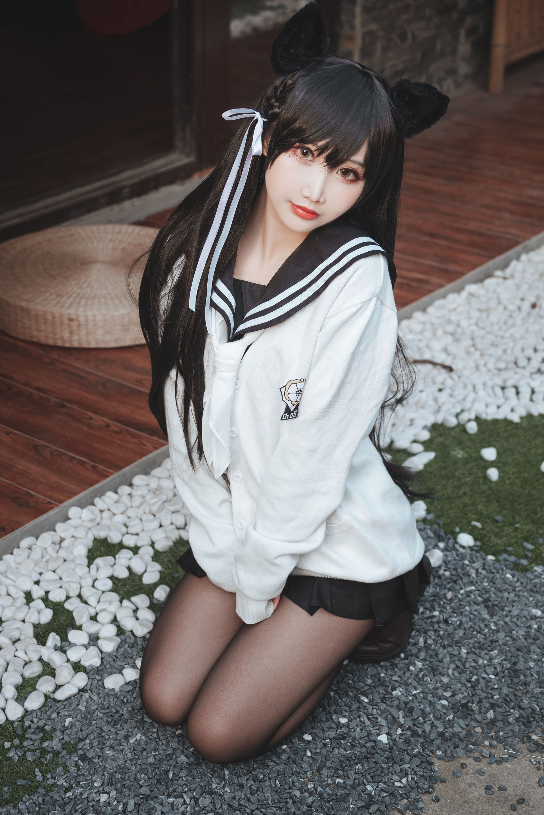 [网红COSER写真] 可爱人气Coser面饼仙儿 - 爱宕JK2