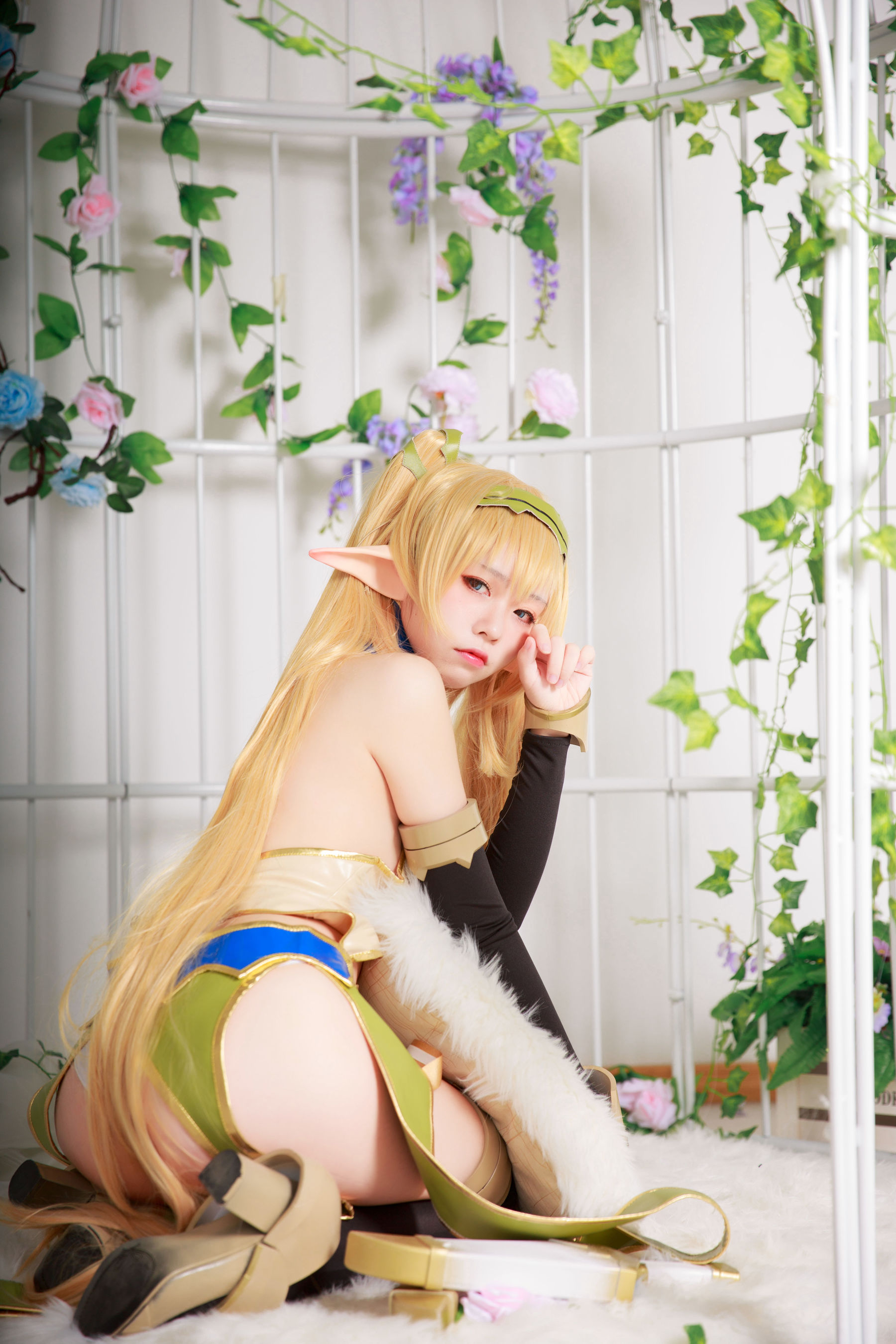 [网红COSER写真] 动漫博主G44不会受伤 - 精灵村