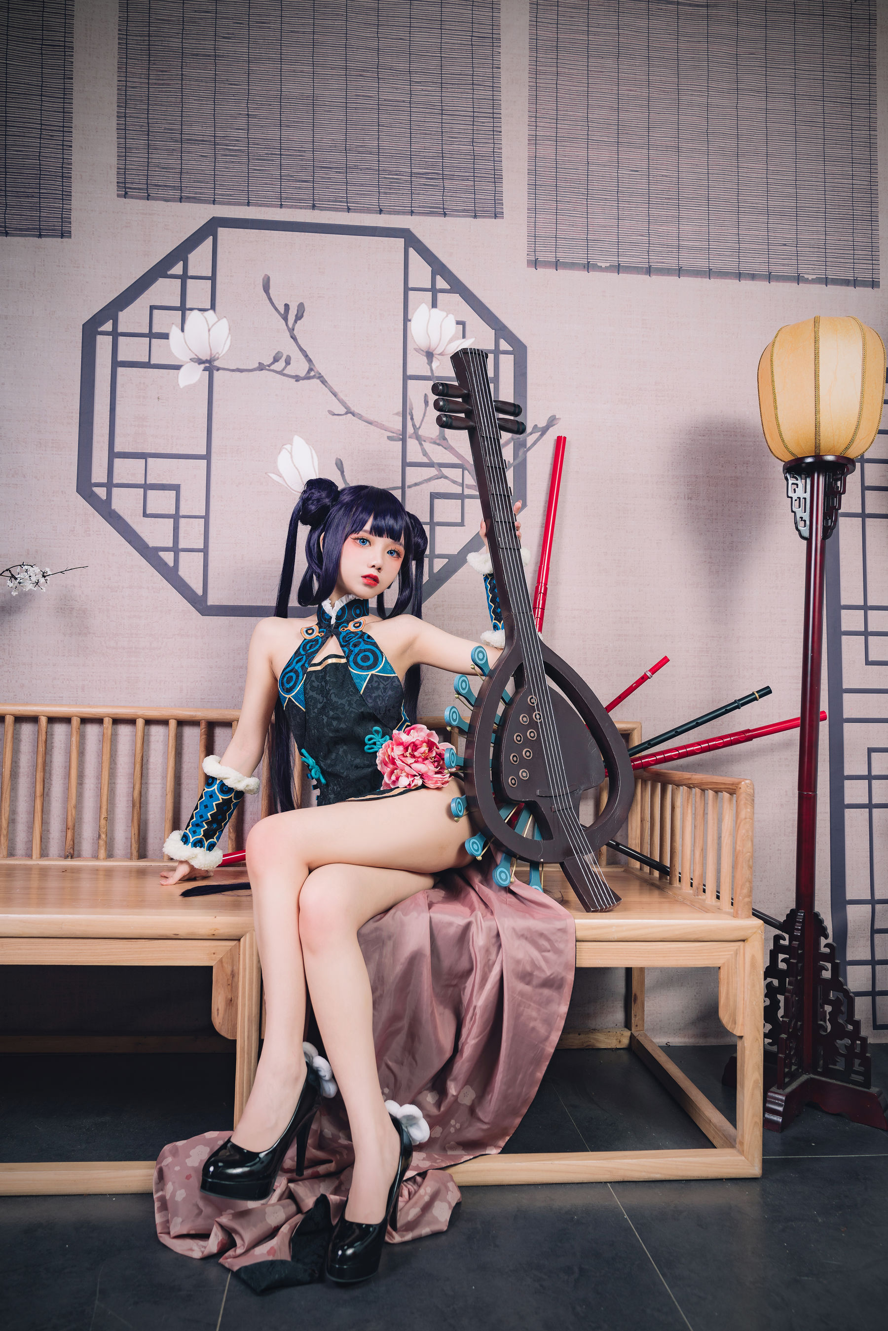 [网红COSER写真] 动漫博主果咩酱w - 杨贵妃