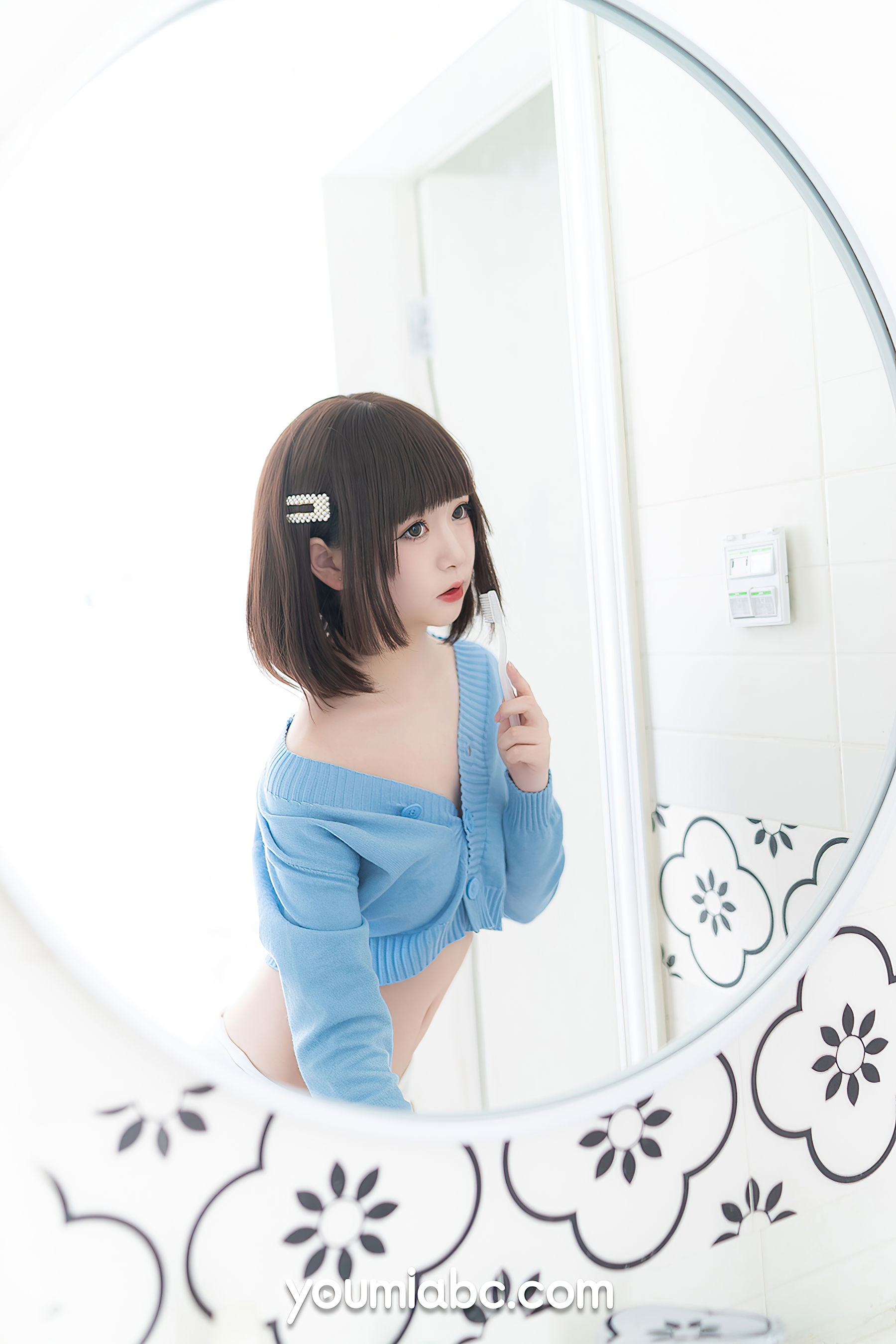 [尤蜜YouMi]  向小圆 - 薄荷蓝之夏