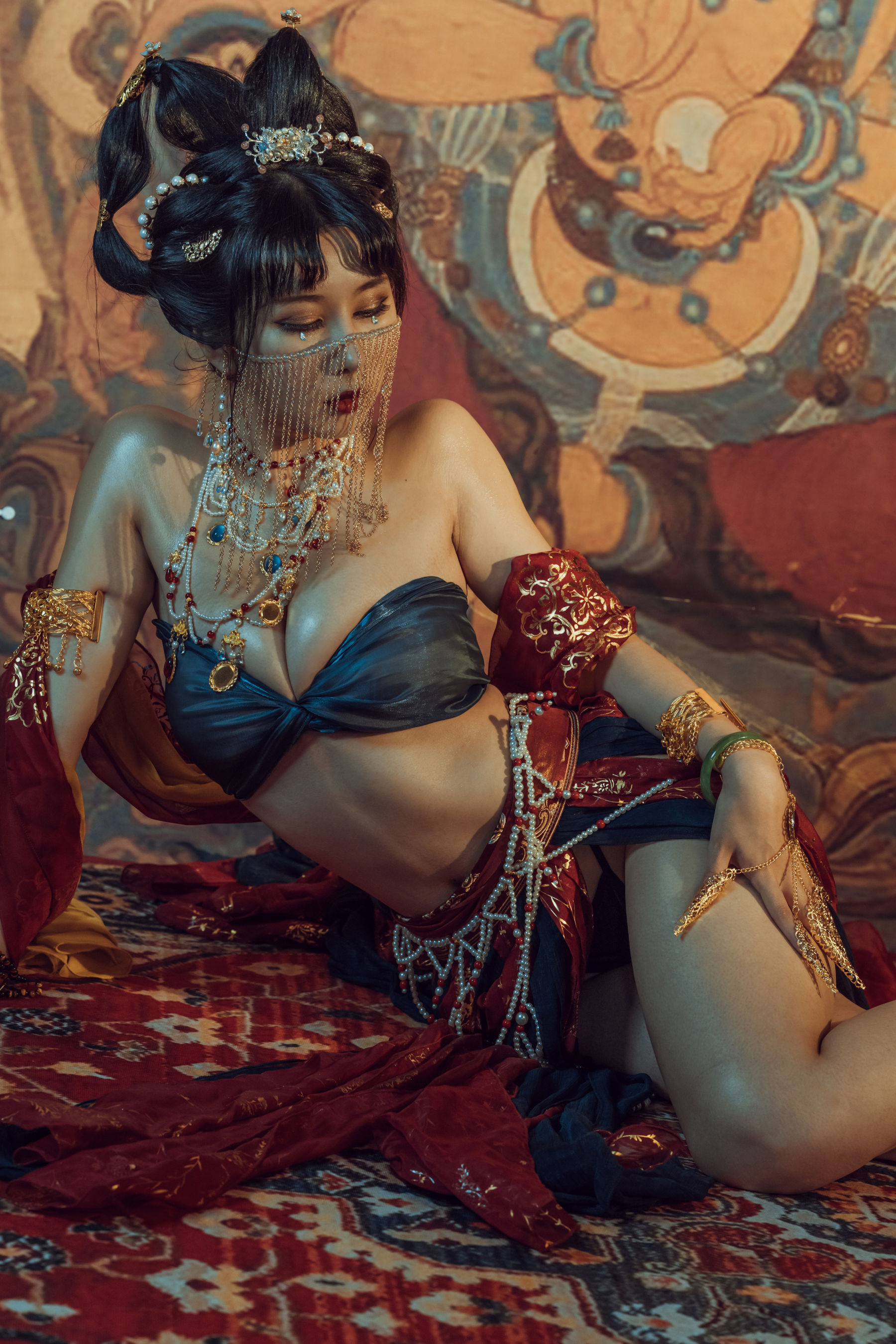[网红COSER写真] 云溪溪 - 敦煌
