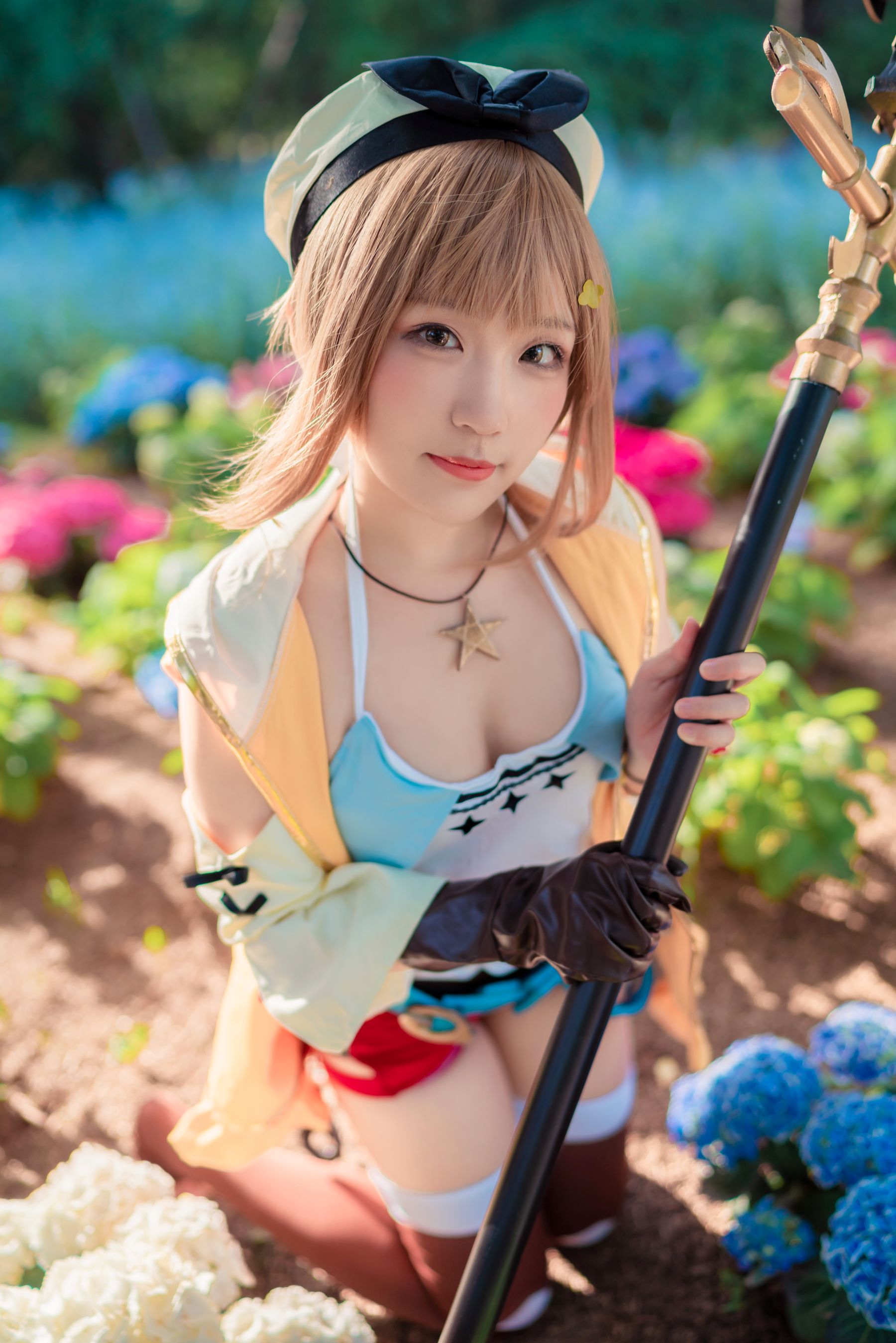 [网红COSER写真] 动漫博主Mime弥美 - 莱莎的錬金工房