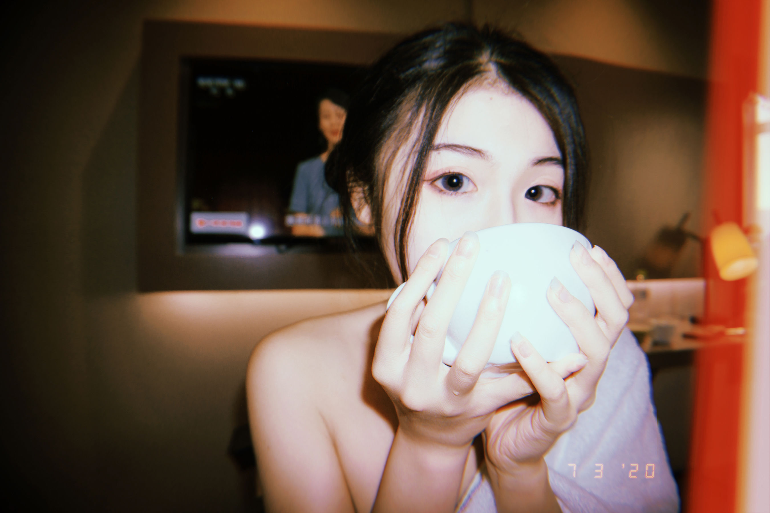 [网红COSER写真] 一米八的大梨子 - 冬日女友