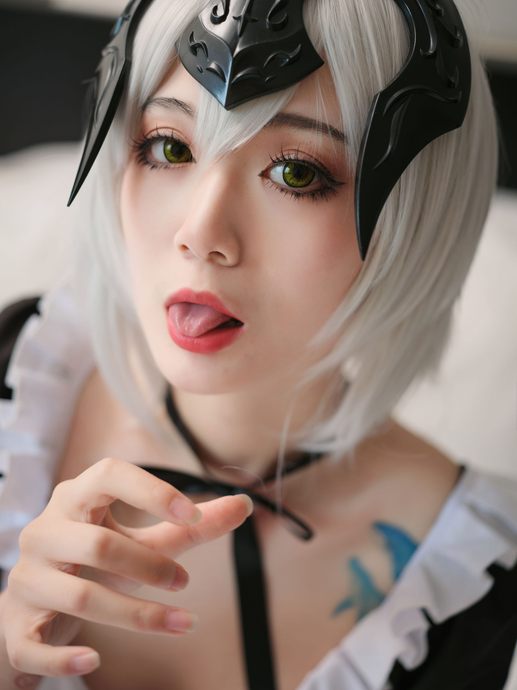 [网红COSER写真] 一米八的大梨子 - 幻想女仆