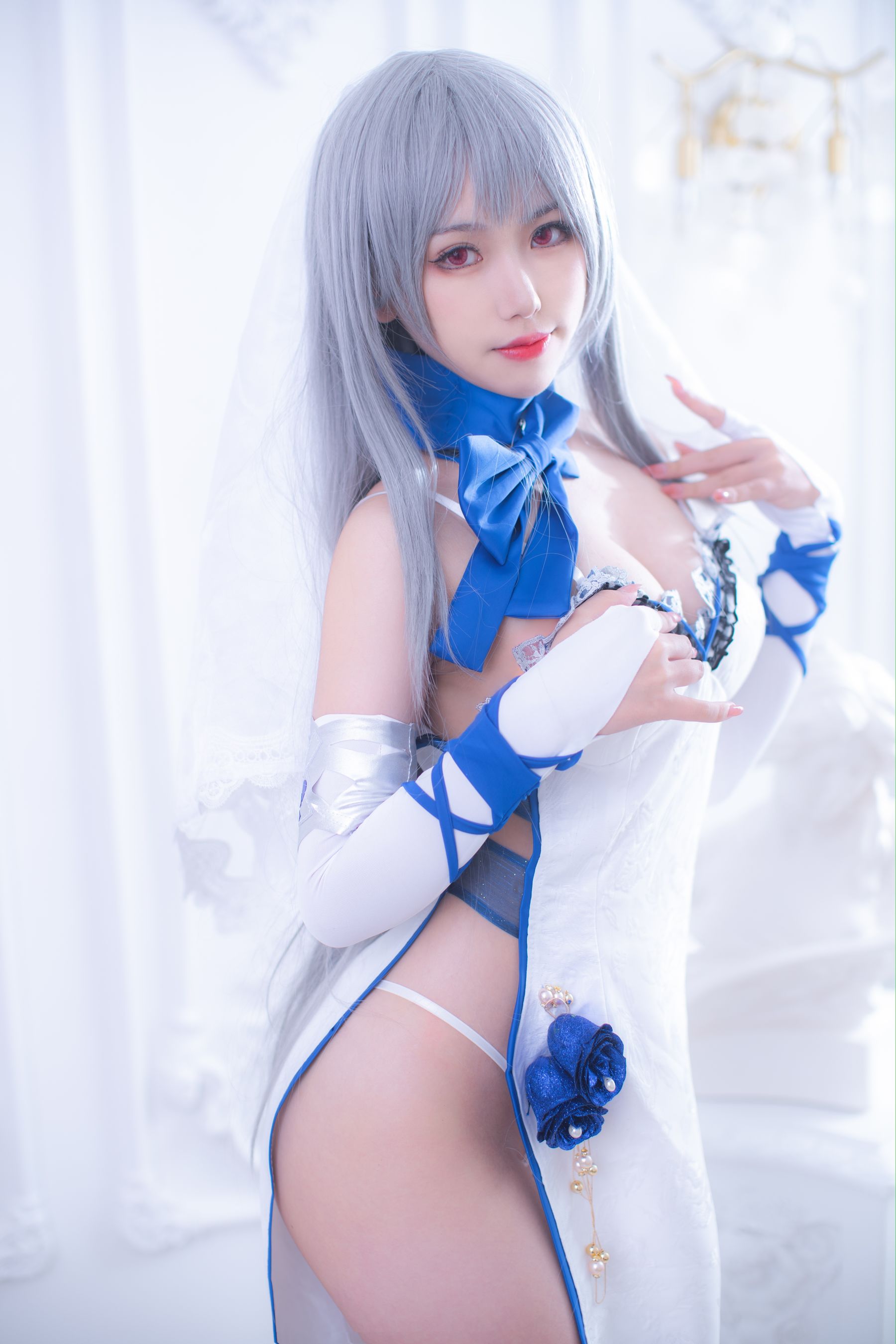 [网红COSER写真] 芋圆侑子SJ_ - 路易九世礼服