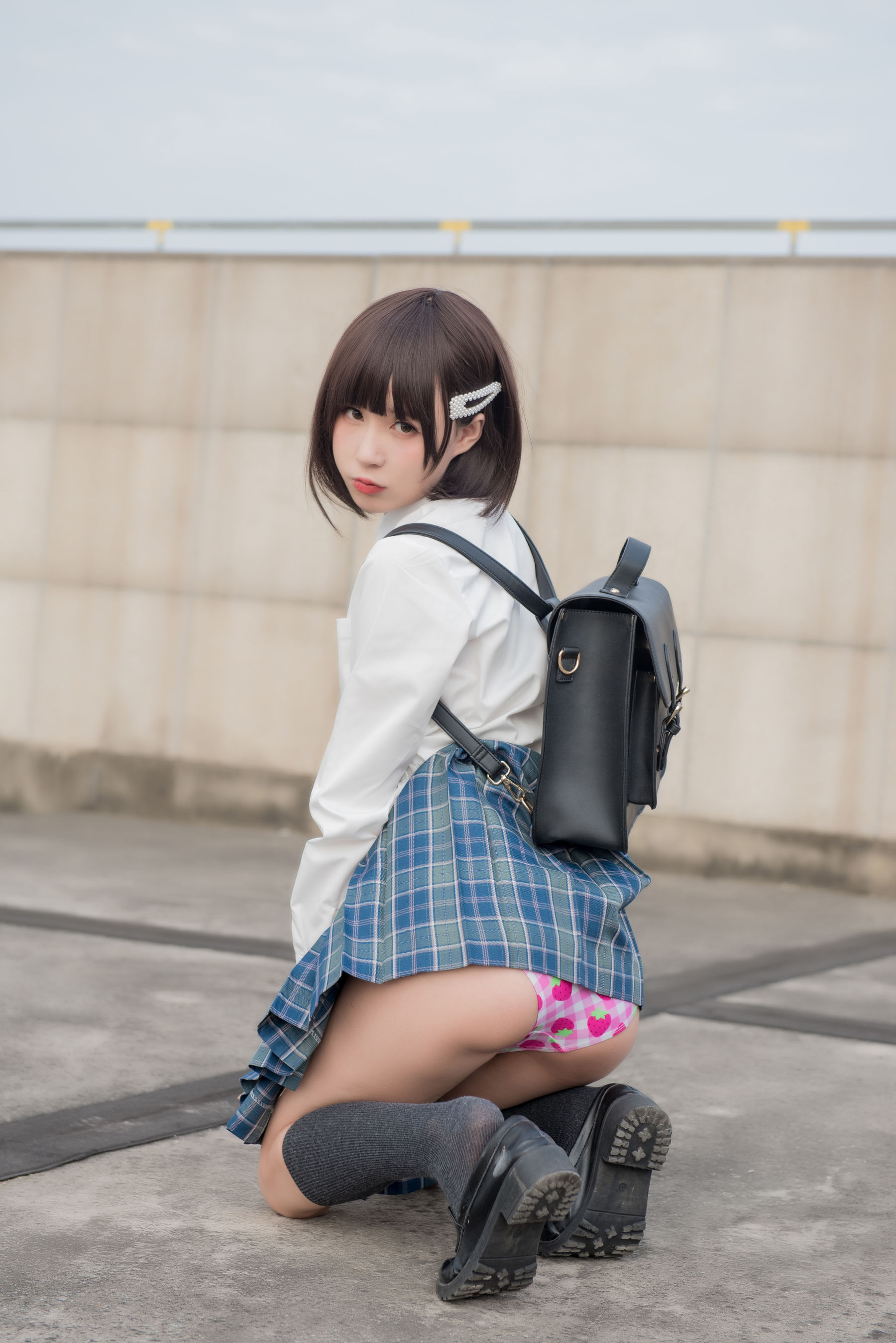 [网红COSER写真] 西园寺南歌 - 少女裙