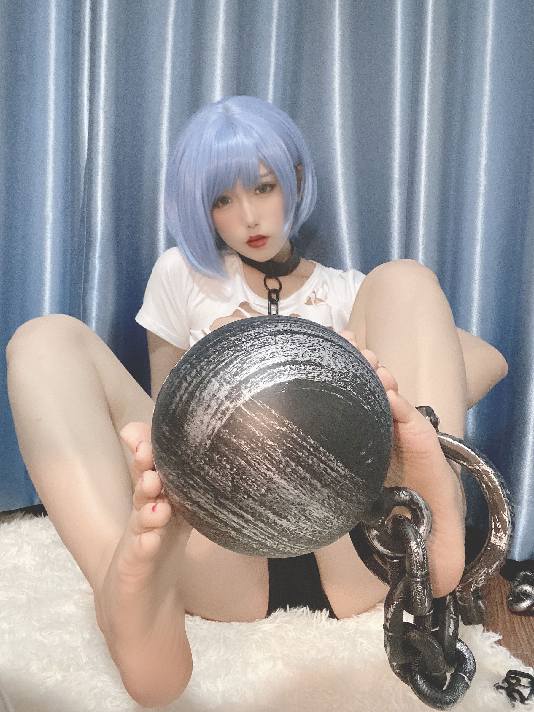 [网红COSER写真] 一北亦北 - 恰巴耶夫囚服