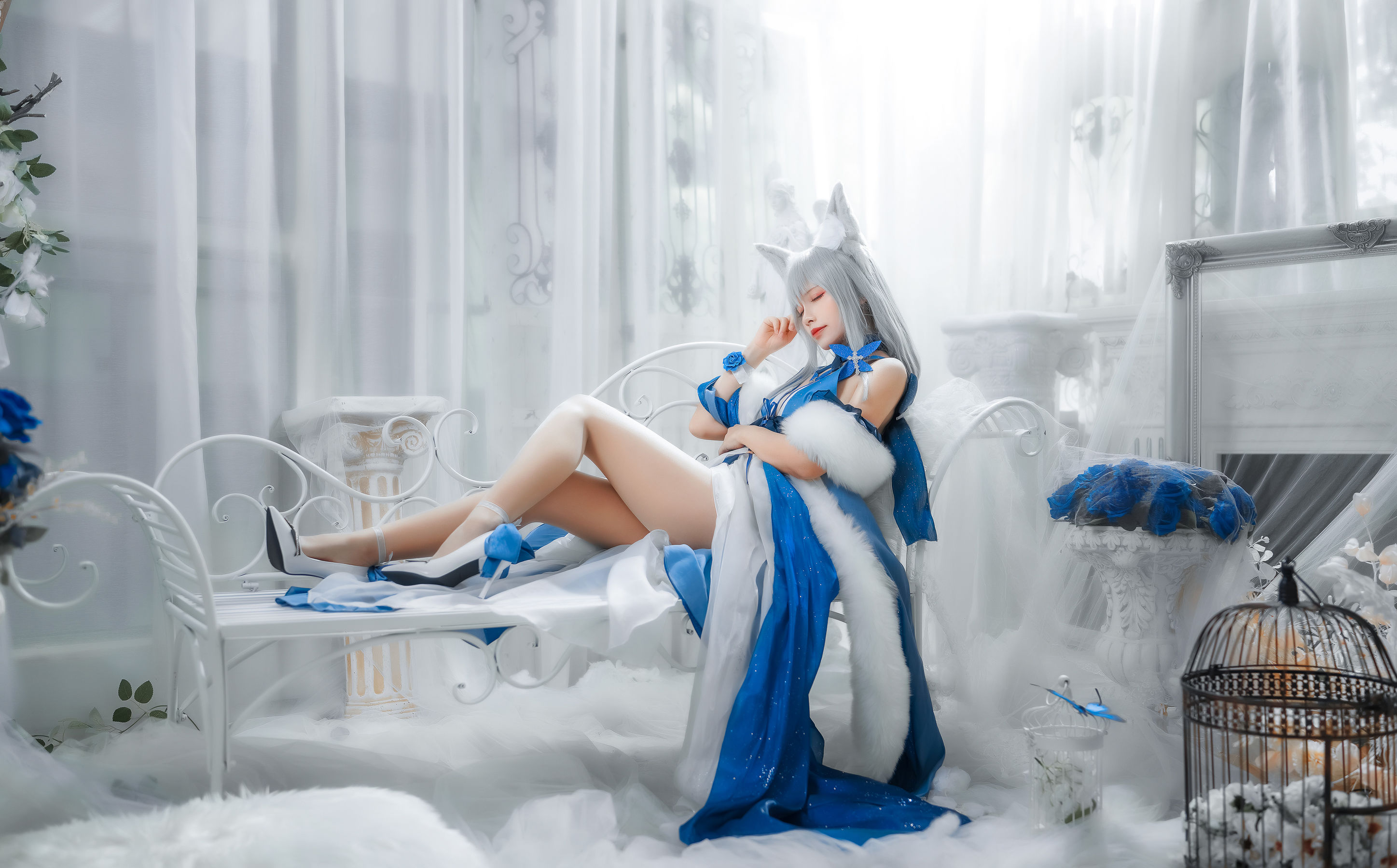 [福利COS] Neko-薇薇 - 信浓礼服