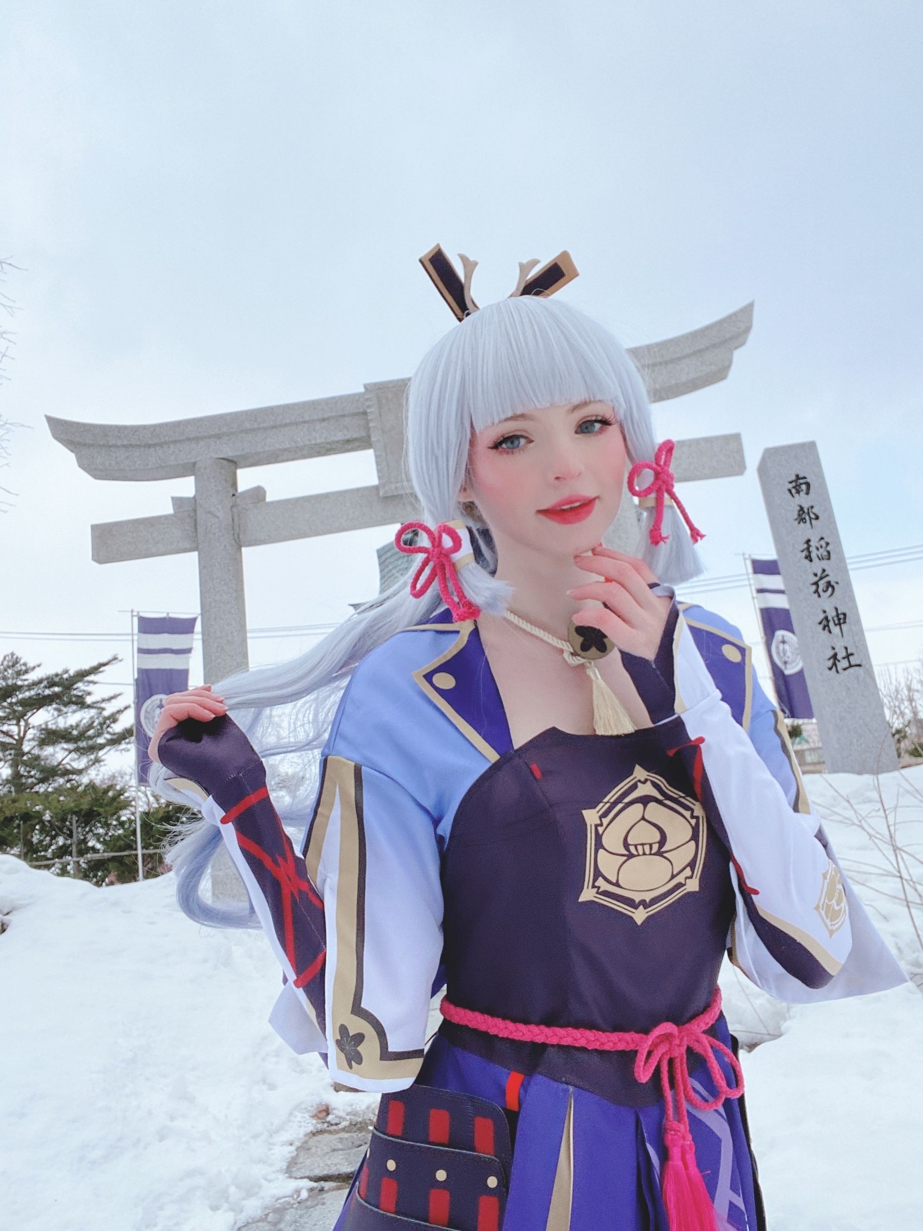 [福利COS] Peach milky - Ayaka genshin impact