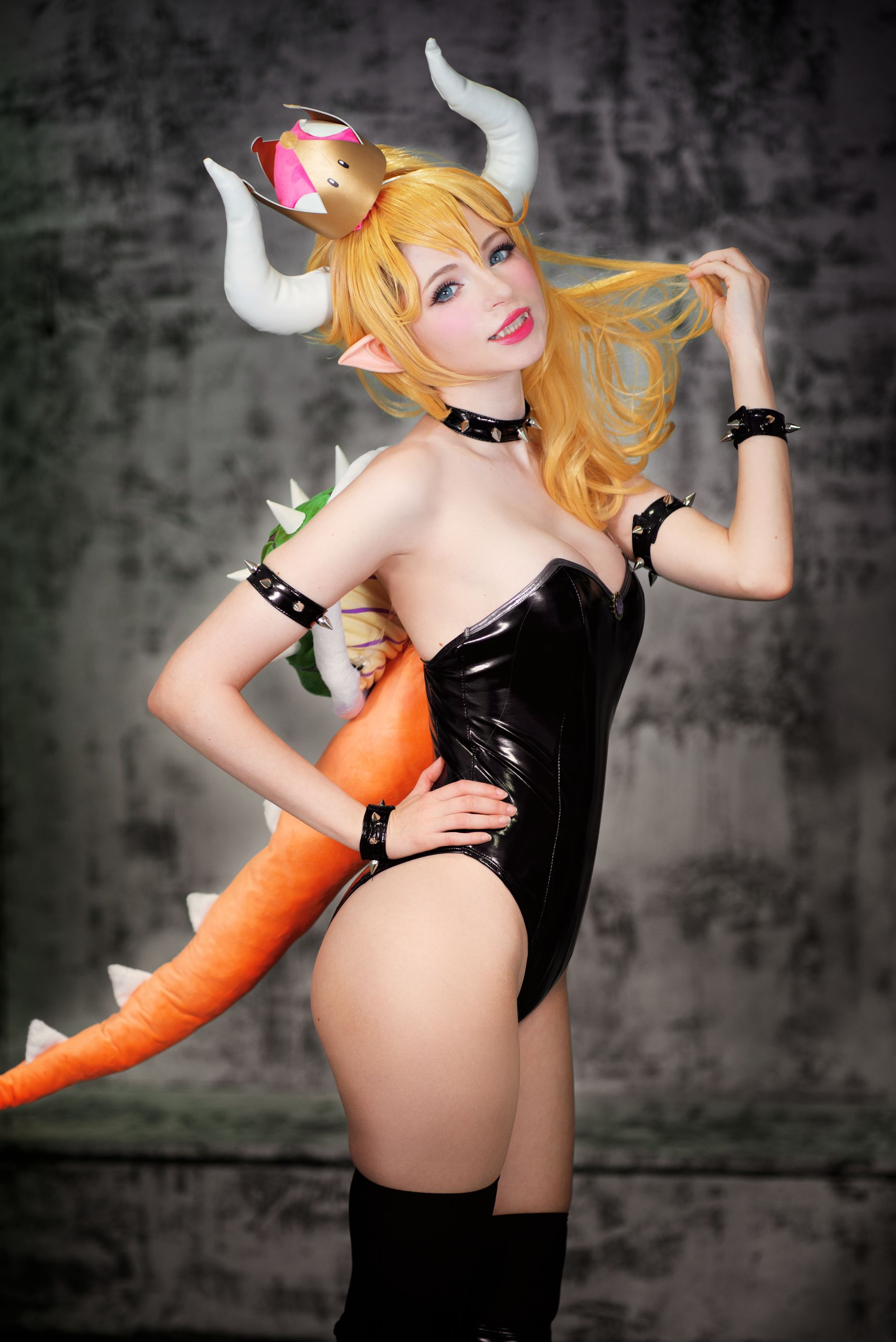 [福利COS] Peach milky - Bowsette