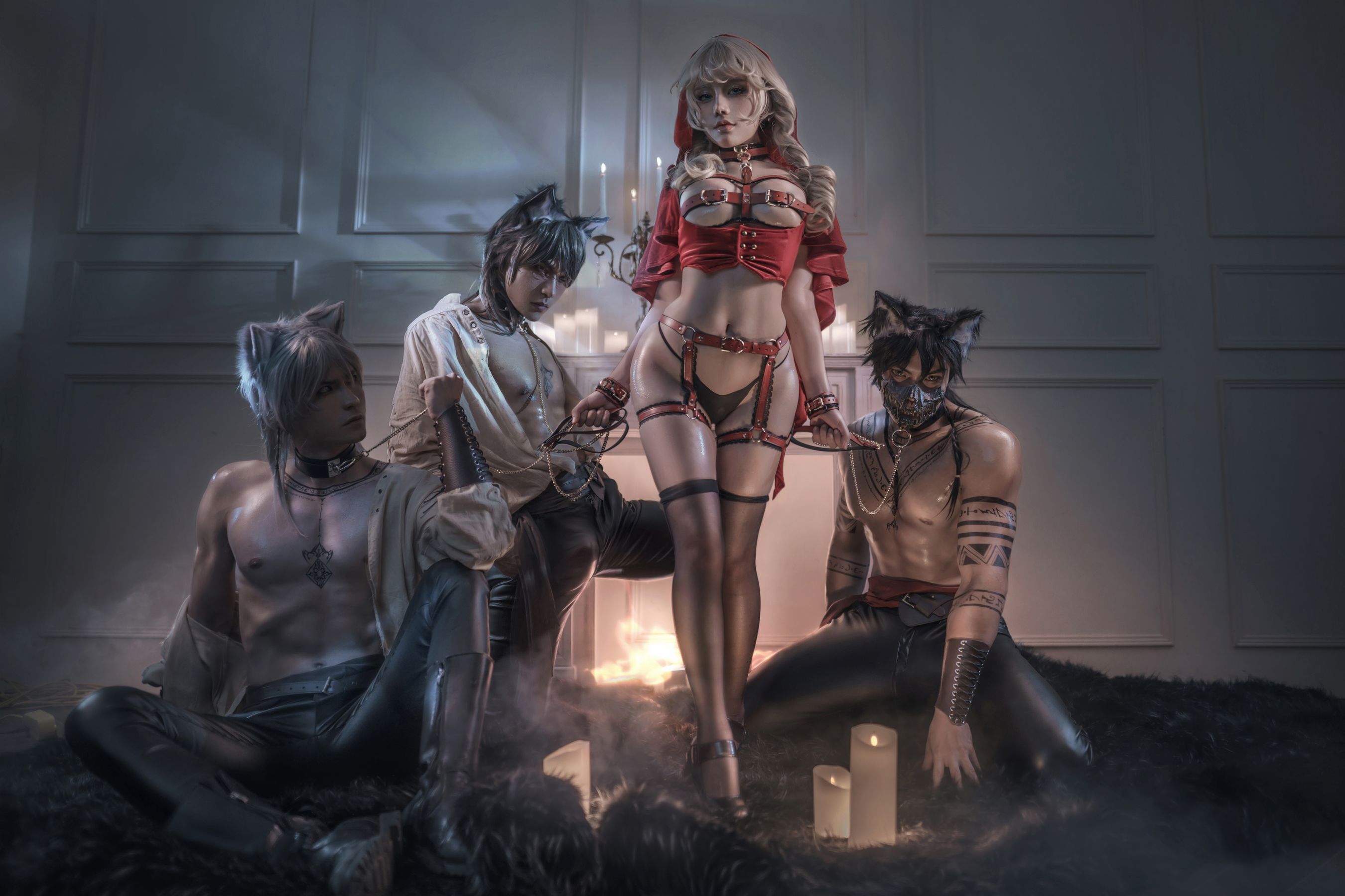 [福利COS] 一笑芳香沁(芊川一笑)写真 - 小红帽