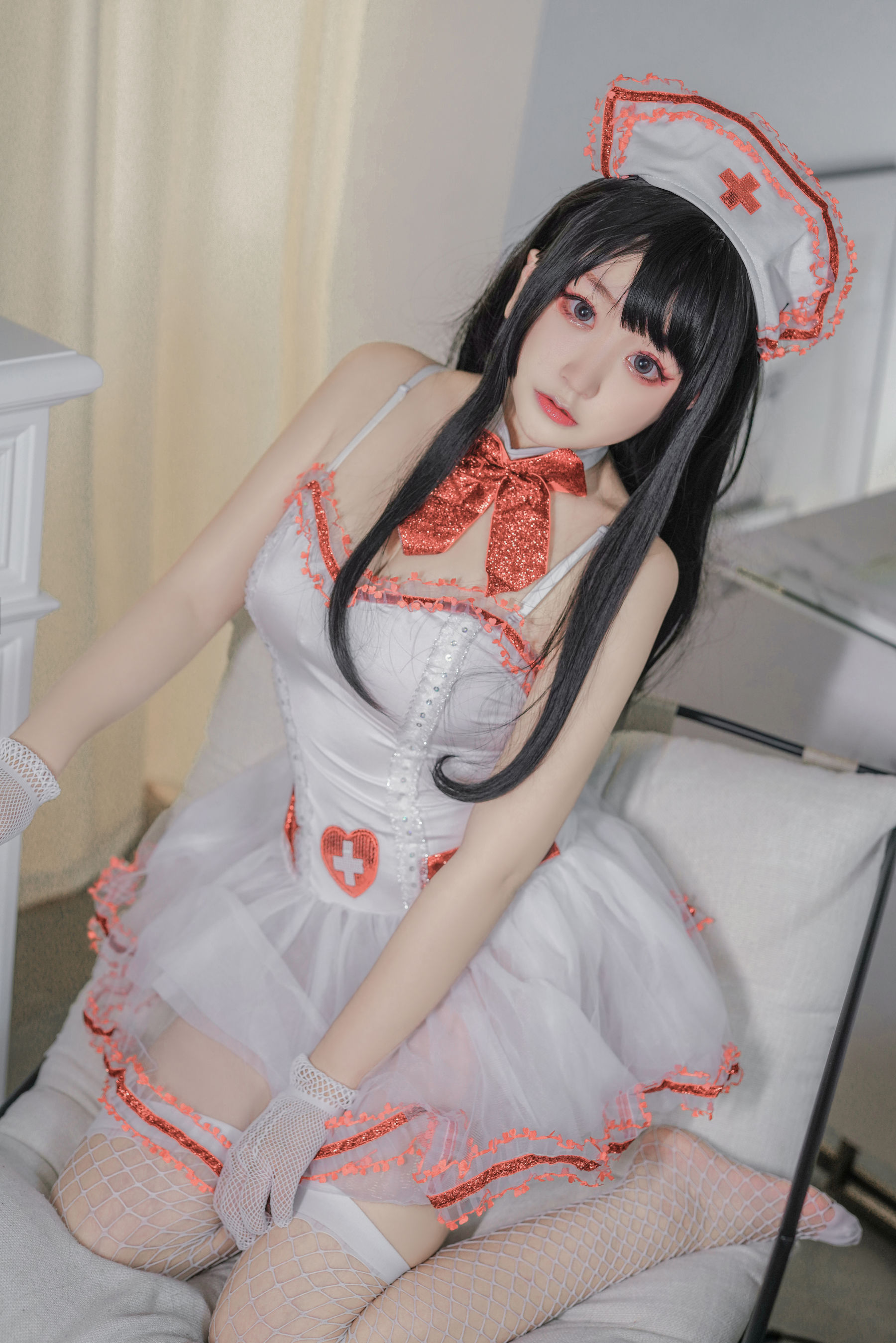 [福利COS] 动漫博主恩田直幸 - 蕾丝护士