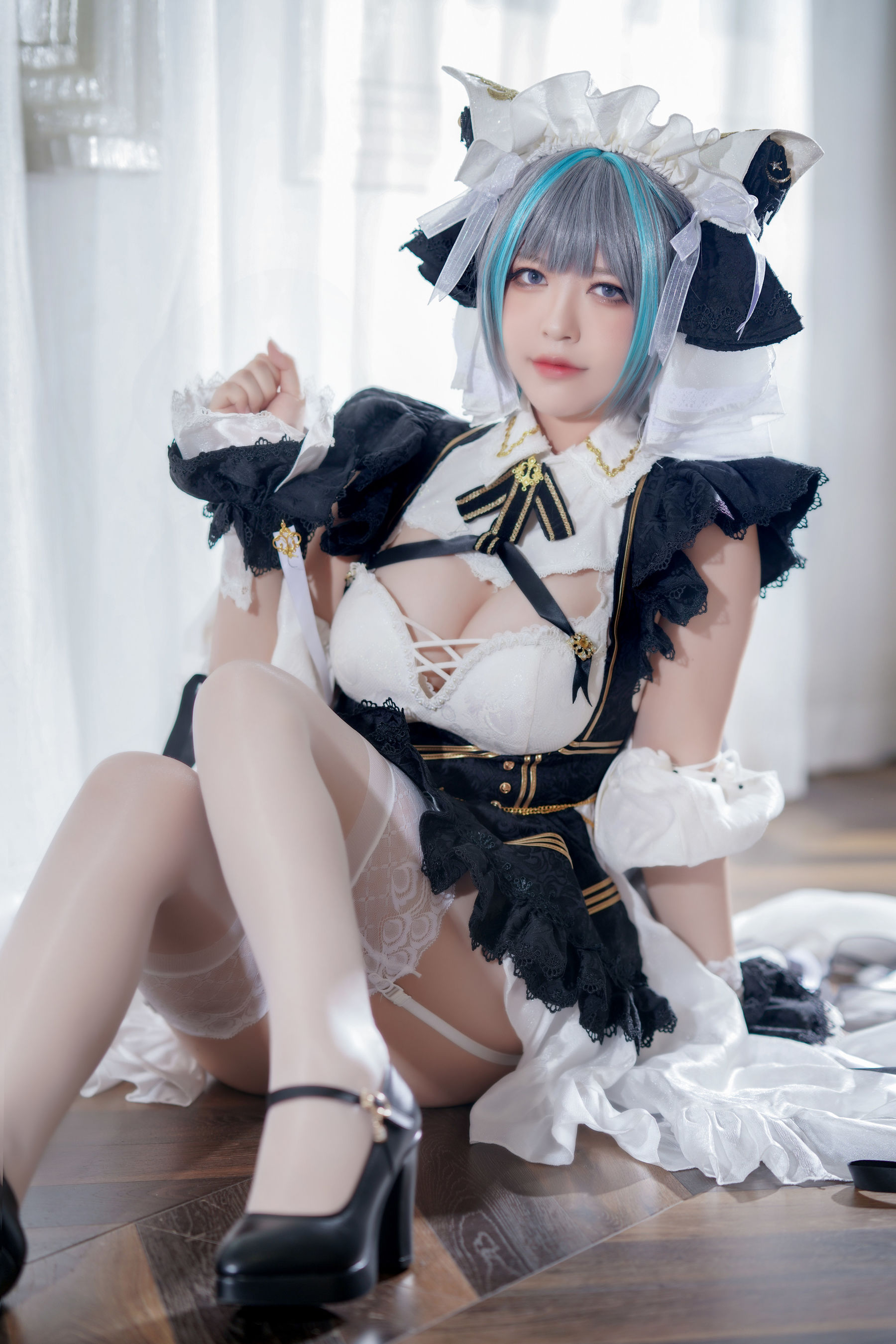 [福利COS] 半半子 - 柴郡