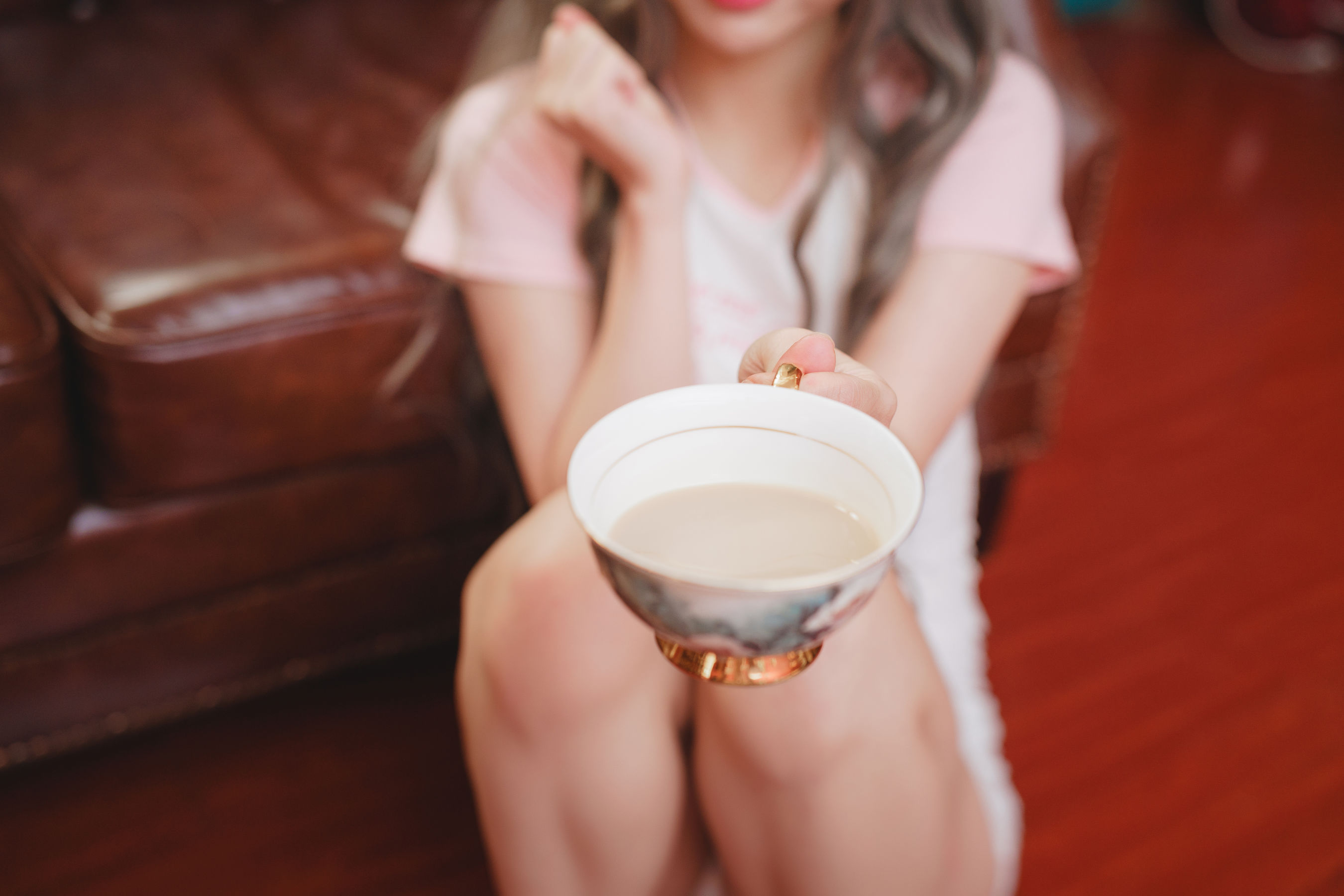 [福利COS] 可爱人气Coser面饼仙儿 - 丝袜奶茶