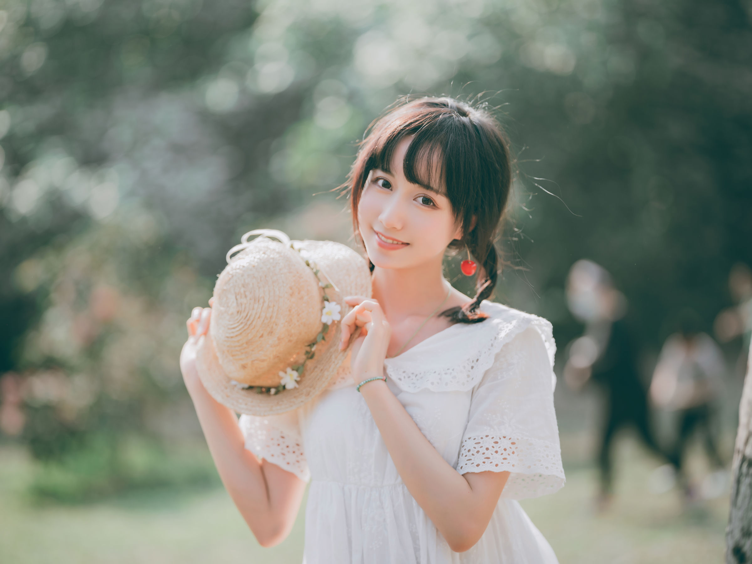[福利COS] 萌系小姐姐木绵绵OwO - 夏日彩虹