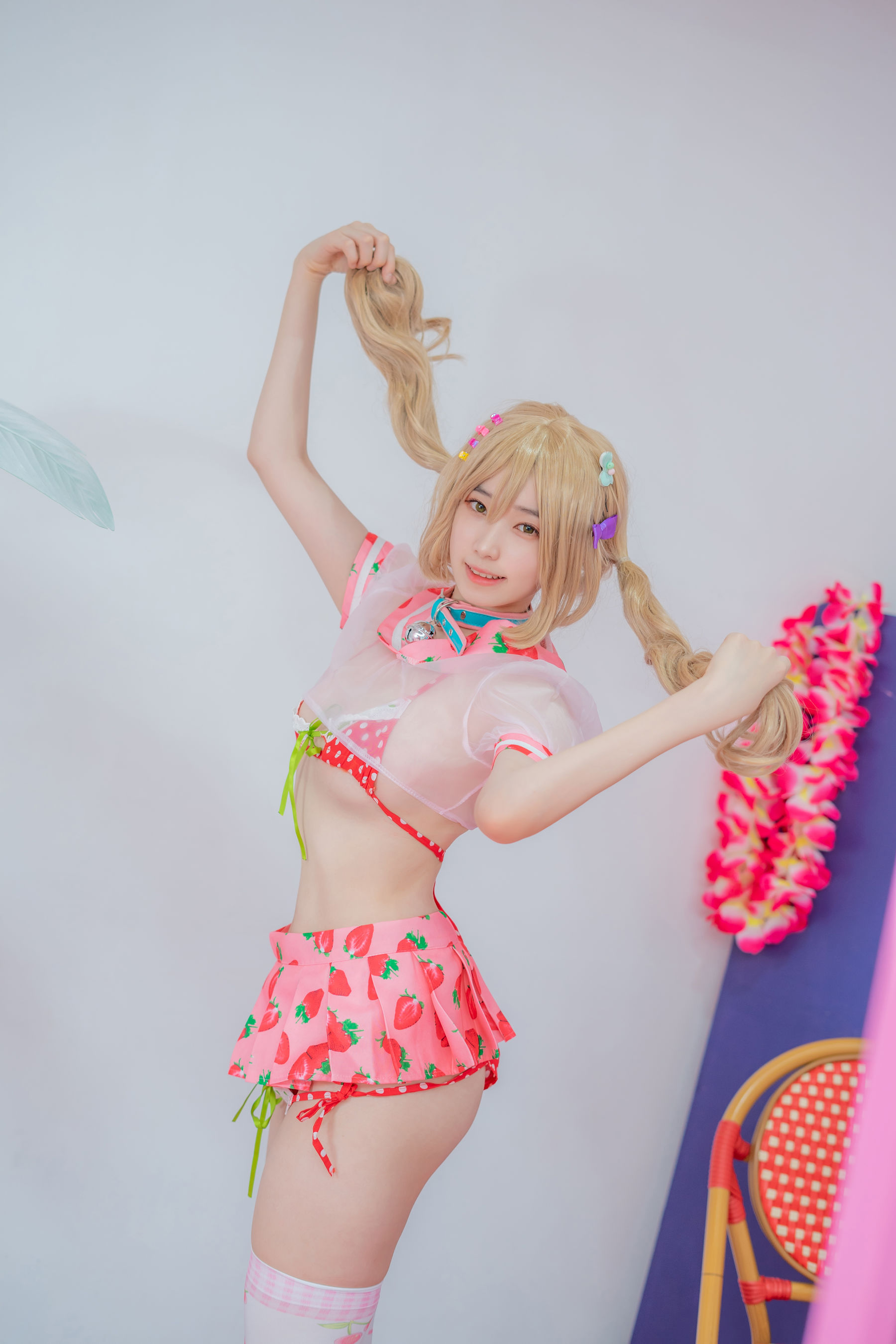 [CreamSoda]  Bambi - Over knee socks