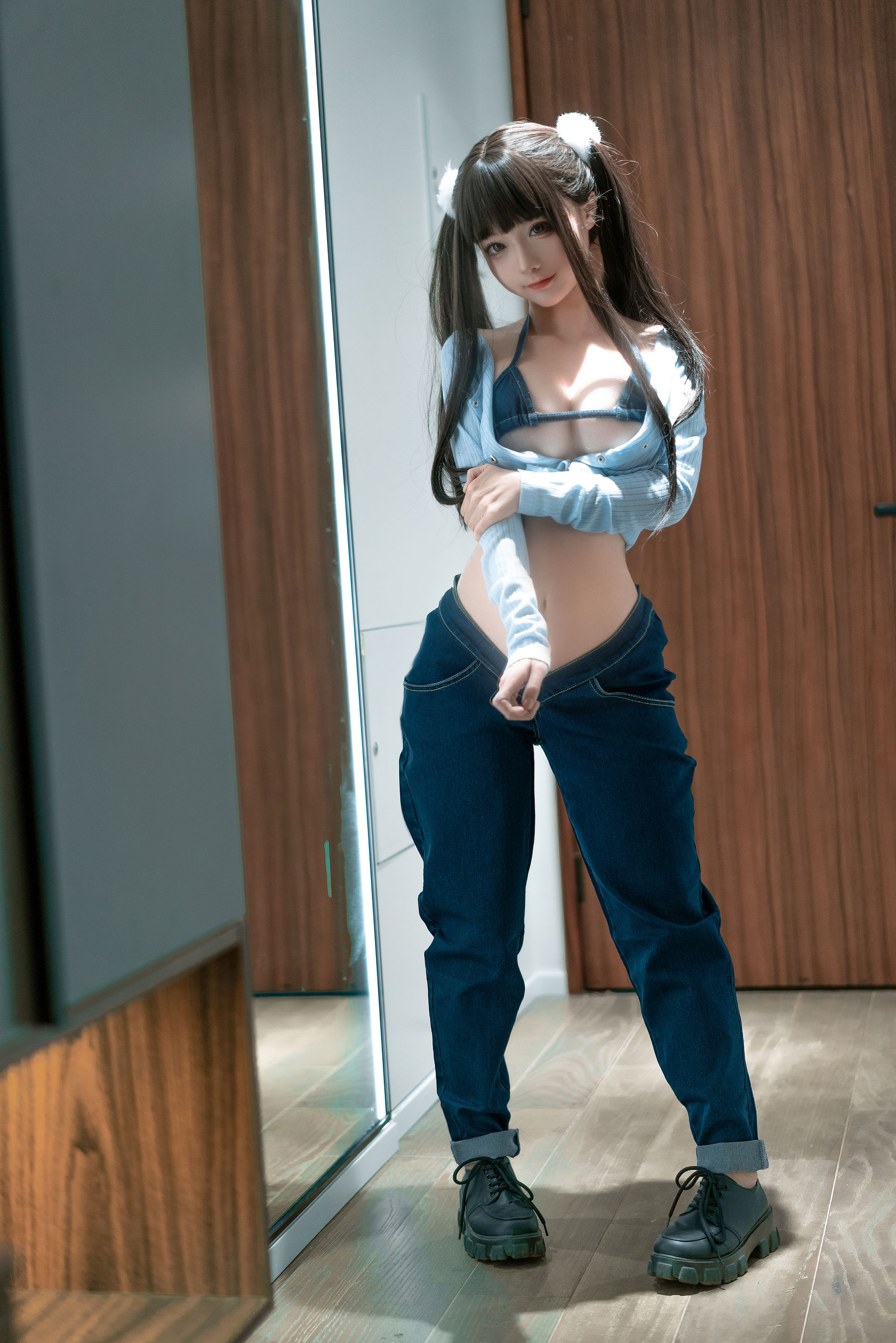 [福利COS] 动漫博主蠢沫沫 - 吉他妹妹2.0