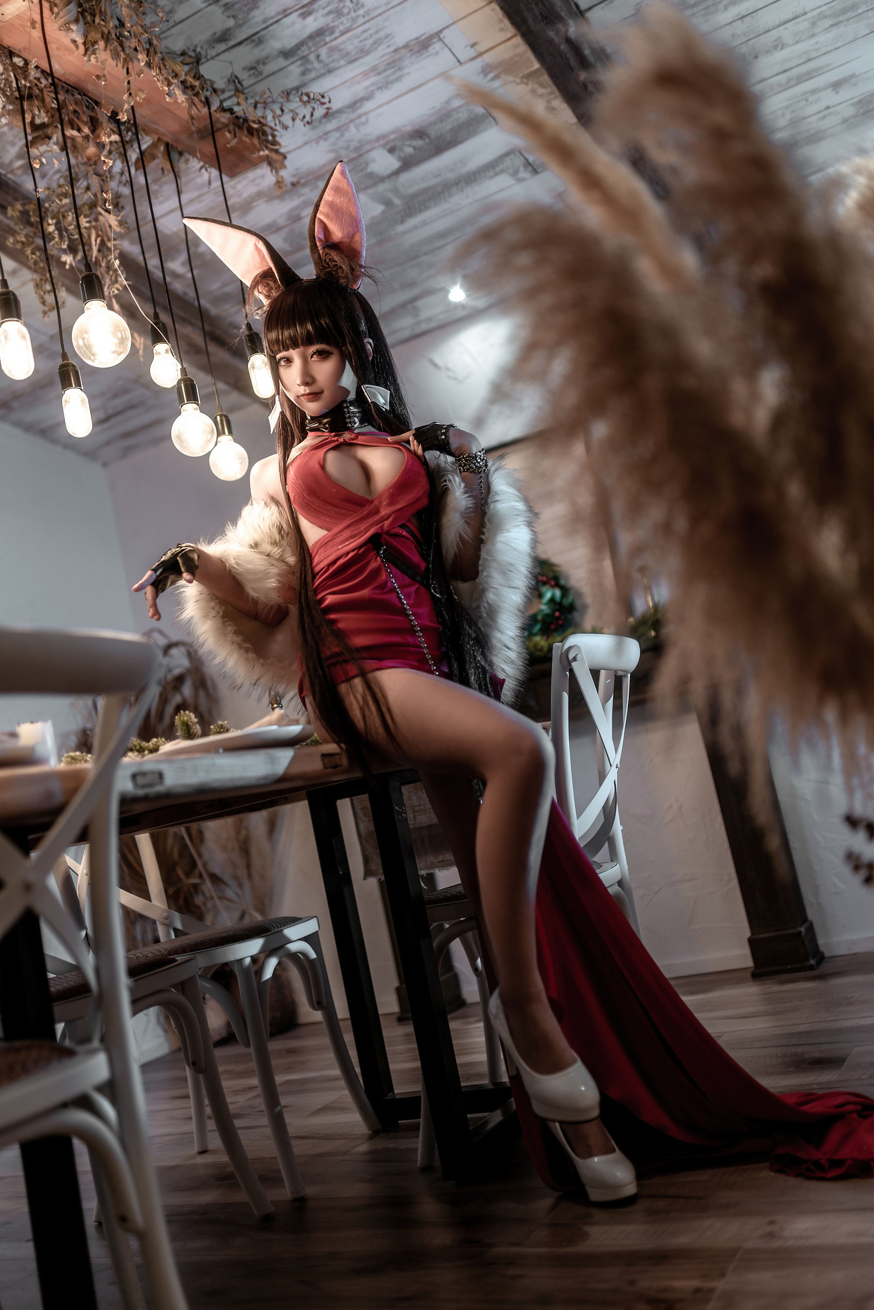 [福利COS] 动漫博主蠢沫沫 - 碧蓝航线 赤城
