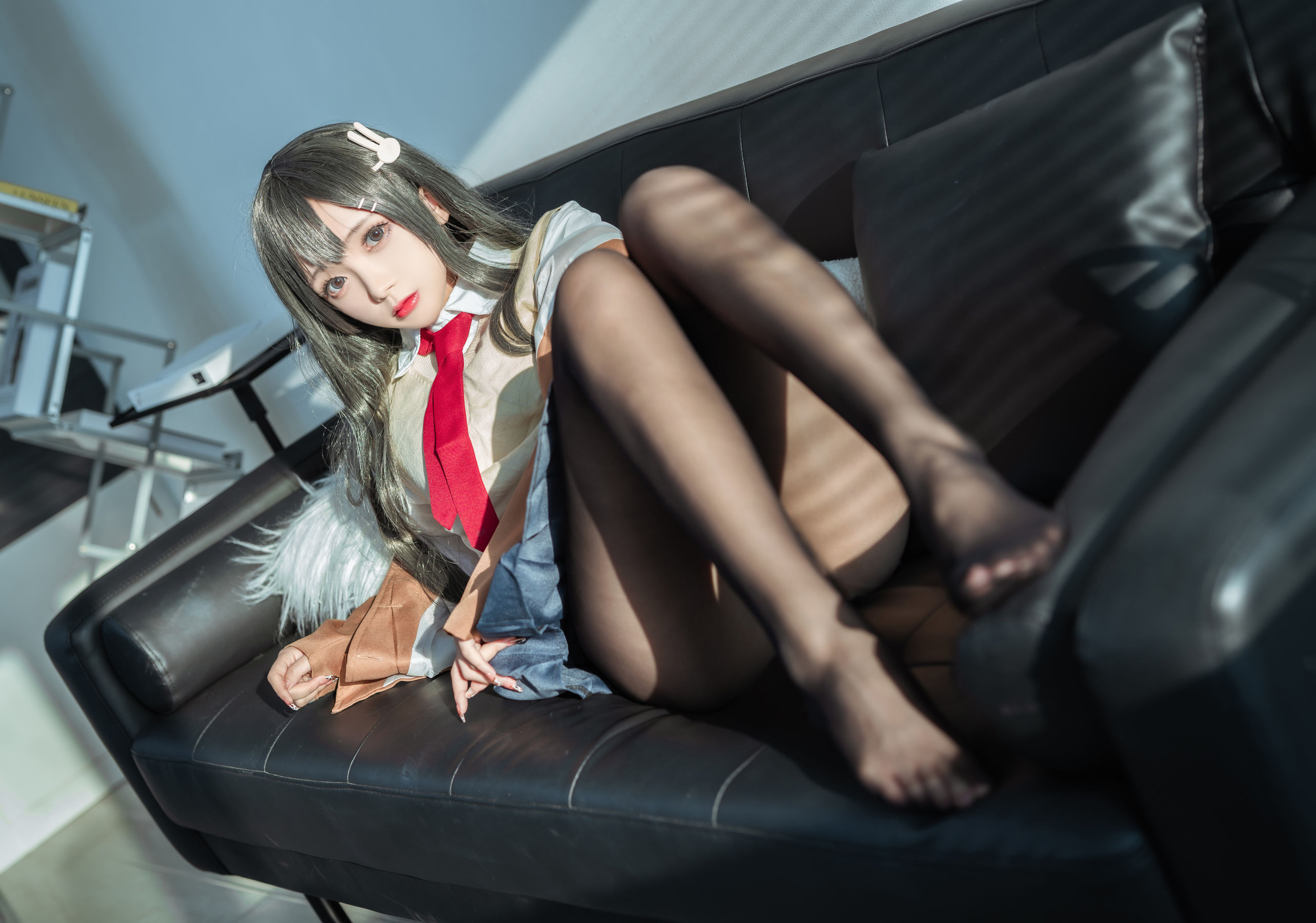 [网红COS] Cosplay日奈娇 - 麻衣校服