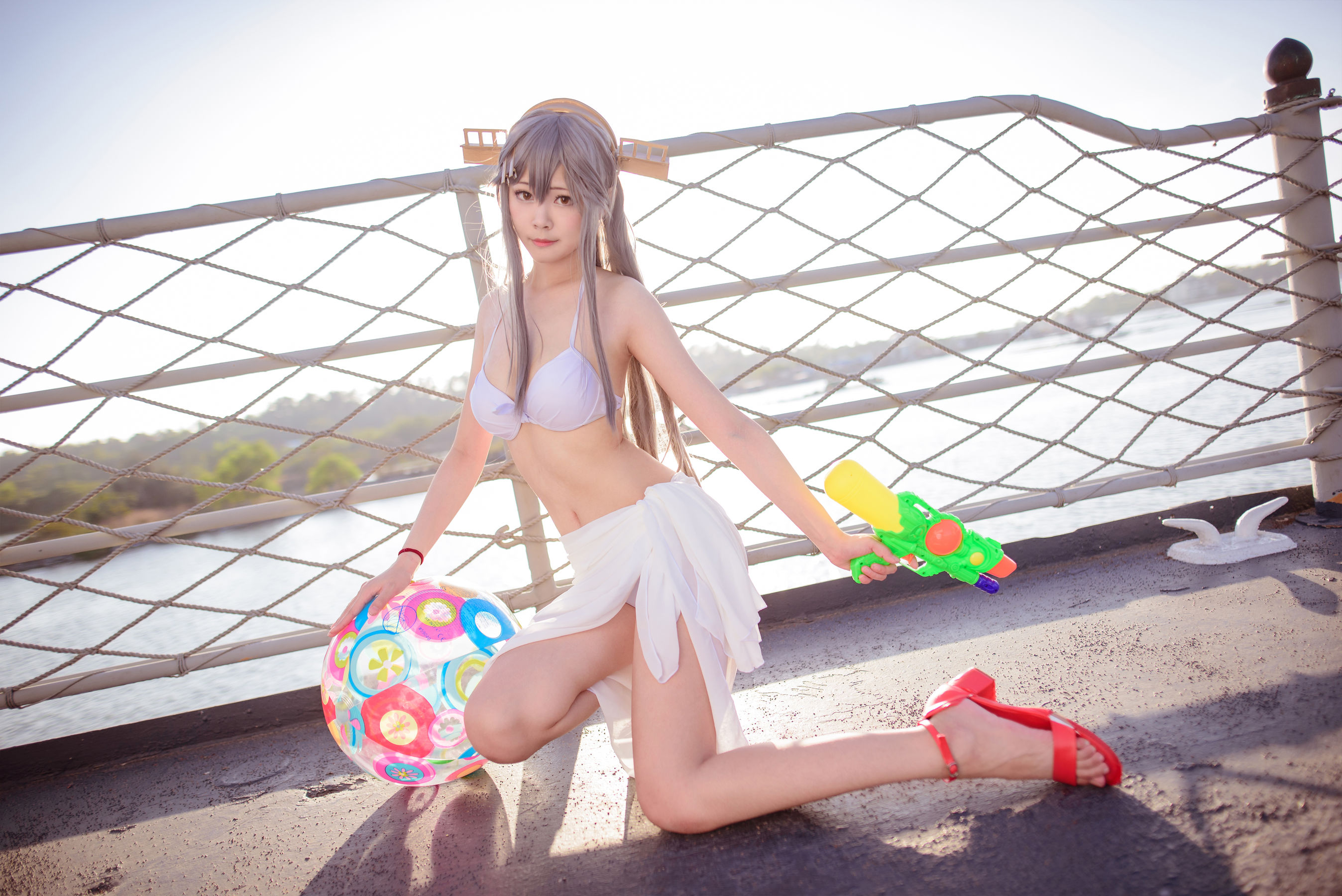 [网红COS] COS妹子Arty亞緹 - 艦これ はるな Haruna